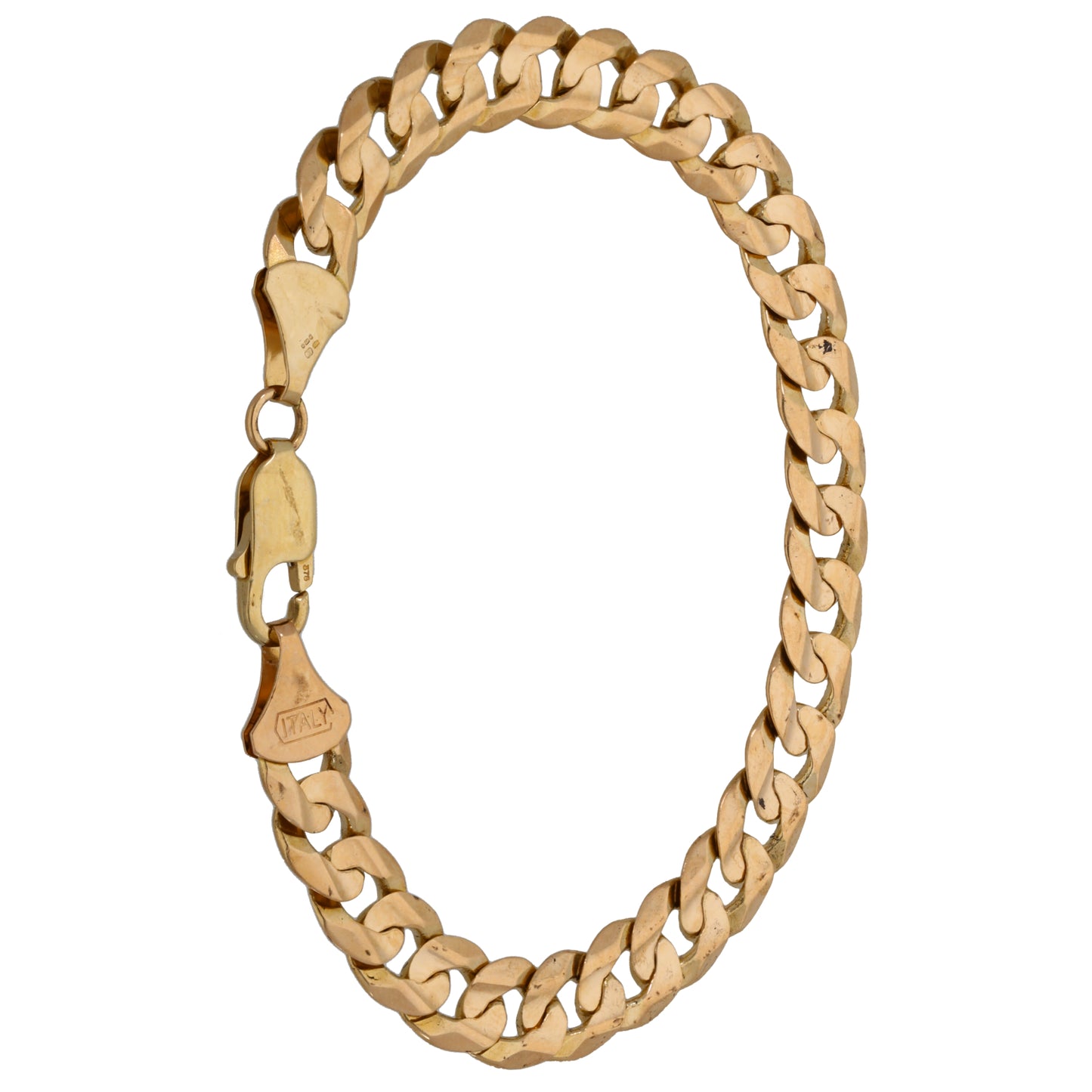 9ct Gold Curb Bracelet