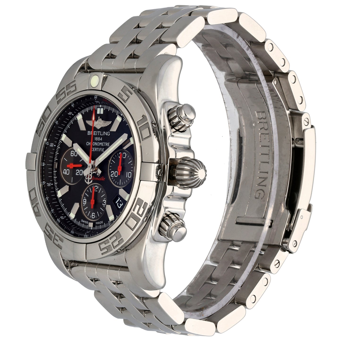 Breitling Chronomat United We Stand AB0110 Limited Edition 44mm Stainless Steel Watch