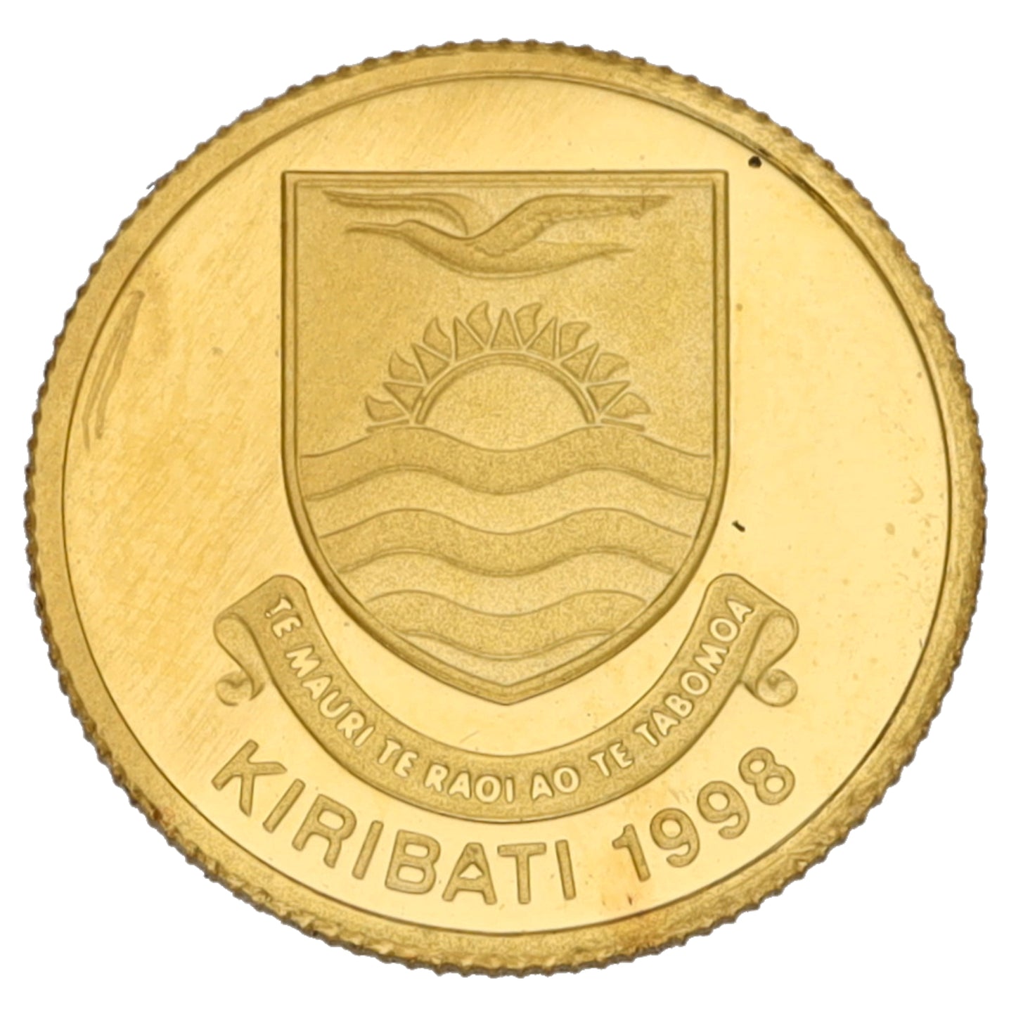 22ct Gold Kiribati Titanic 10 Dollars Coin 1998