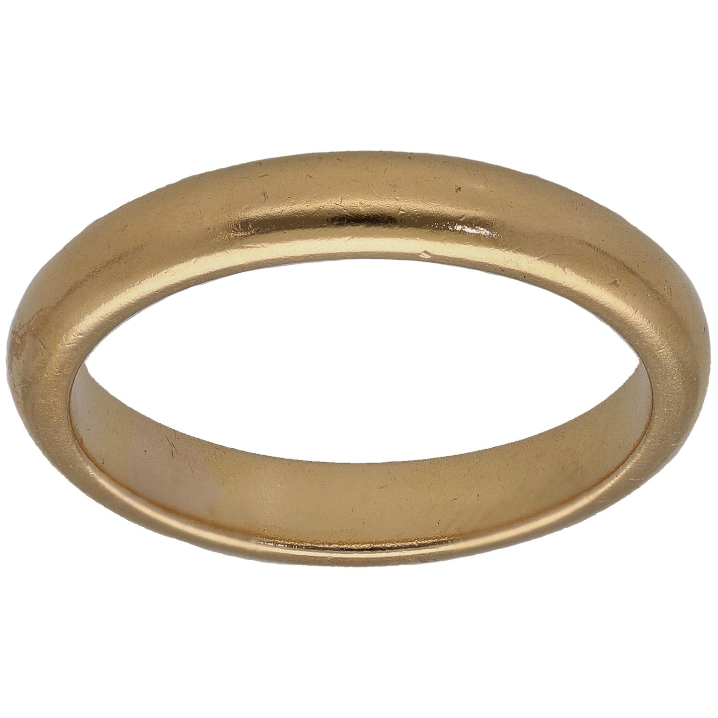 22ct Gold Plain Wedding Ring Size P