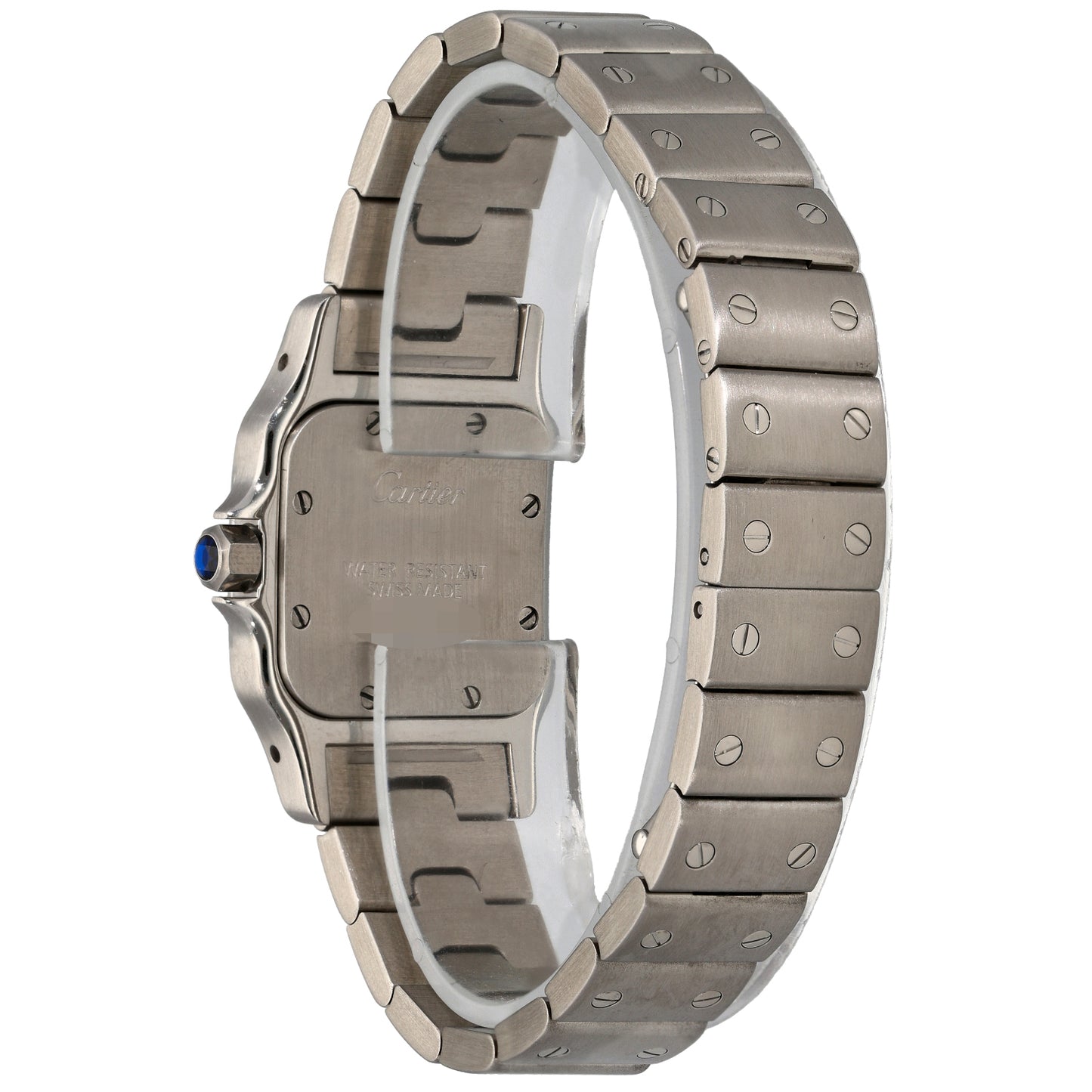 Cartier Santos Galbee 1565 24mm Stainless Steel Watch