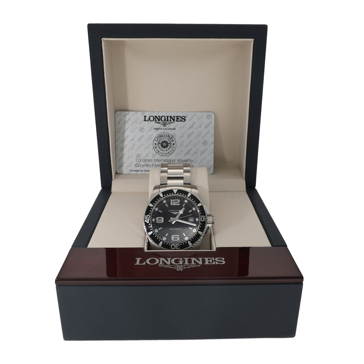 Longines Hydro Conquest L3.740.4 41mm Stainless Steel Watch