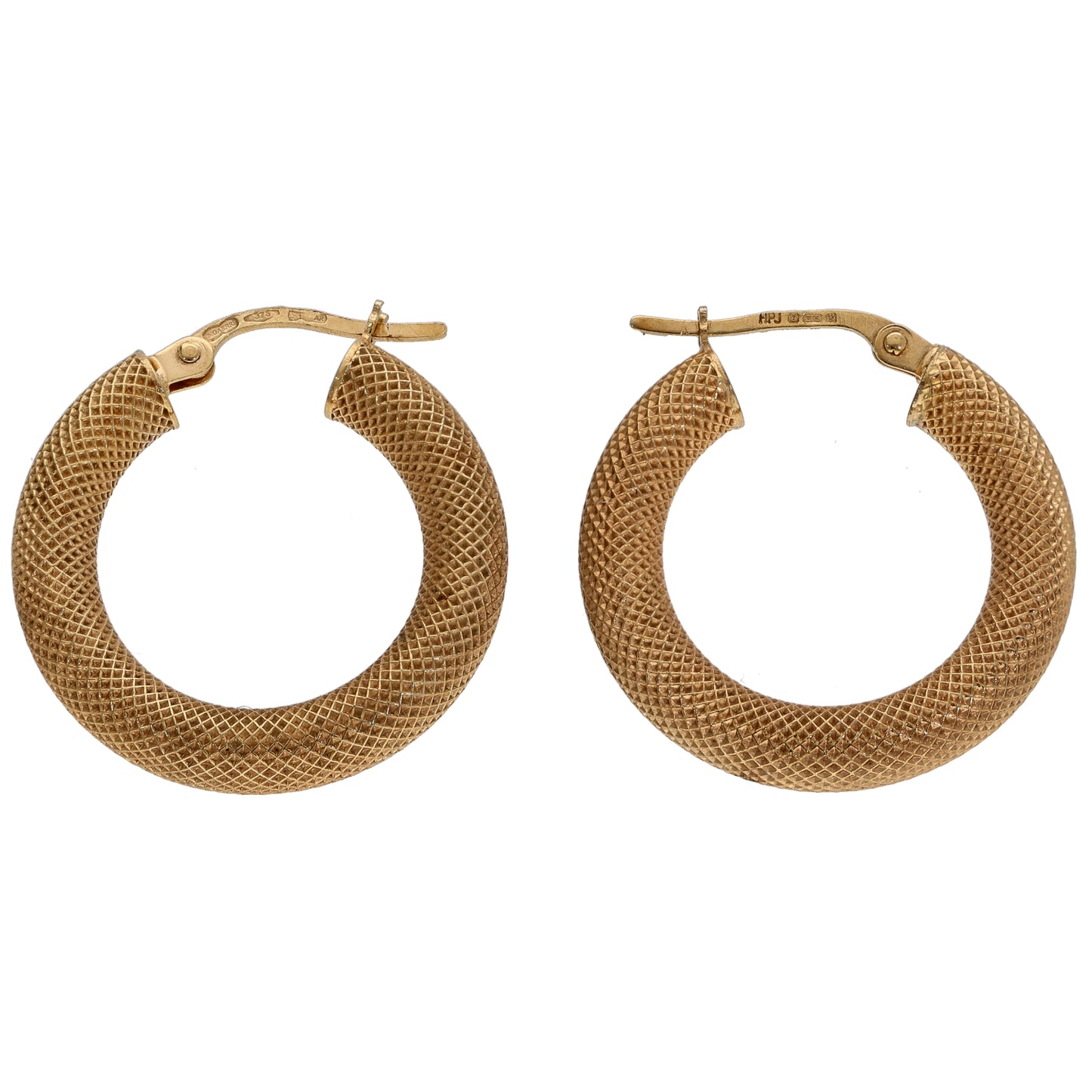9ct Gold Hoop Earrings