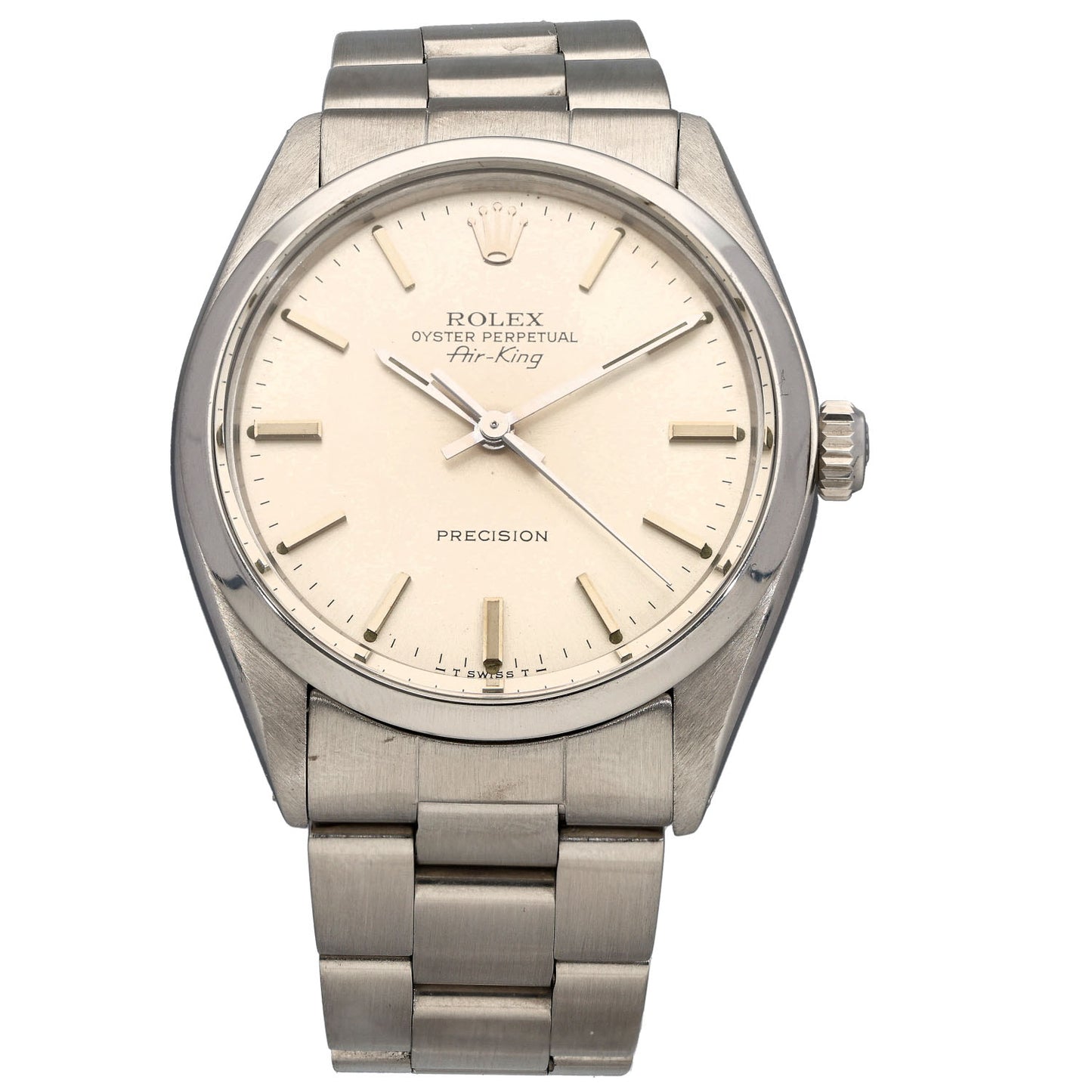 Rolex Air King 5500 34mm Stainless Steel Watch
