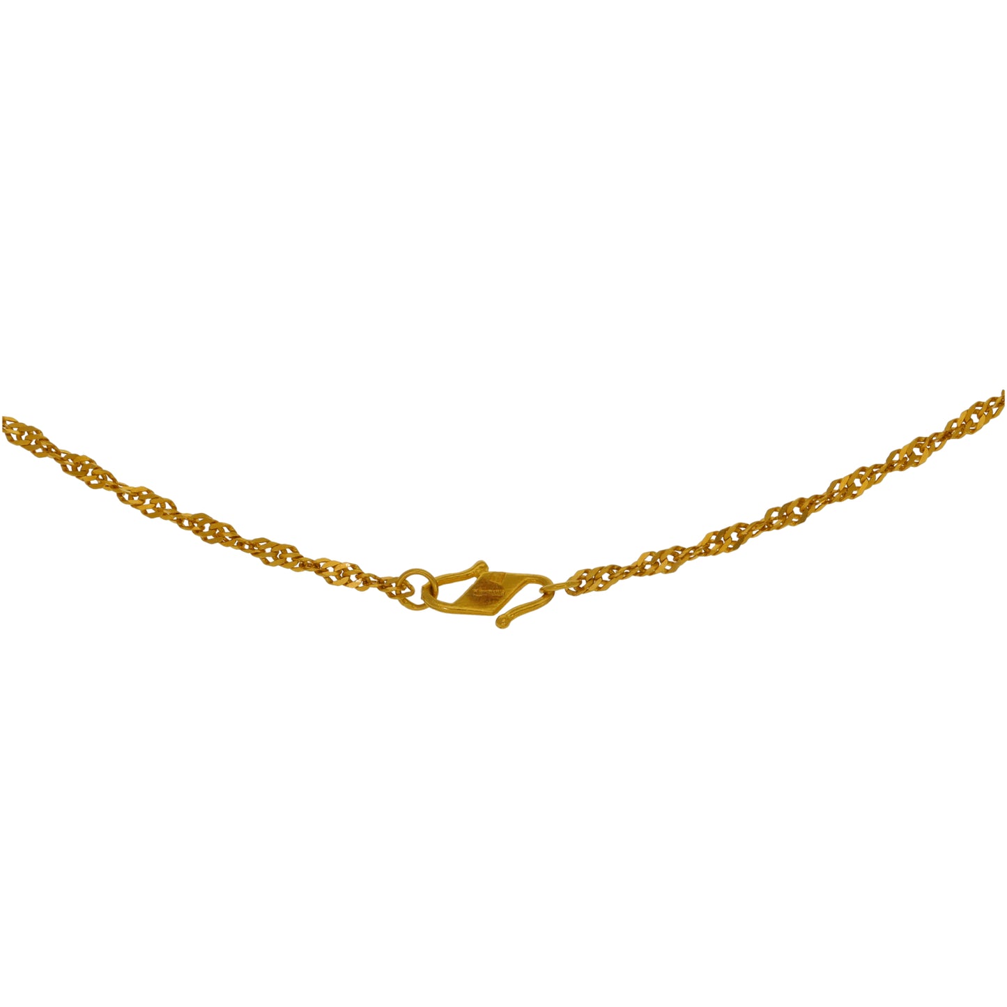 22ct Gold Singapore Chain 26"
