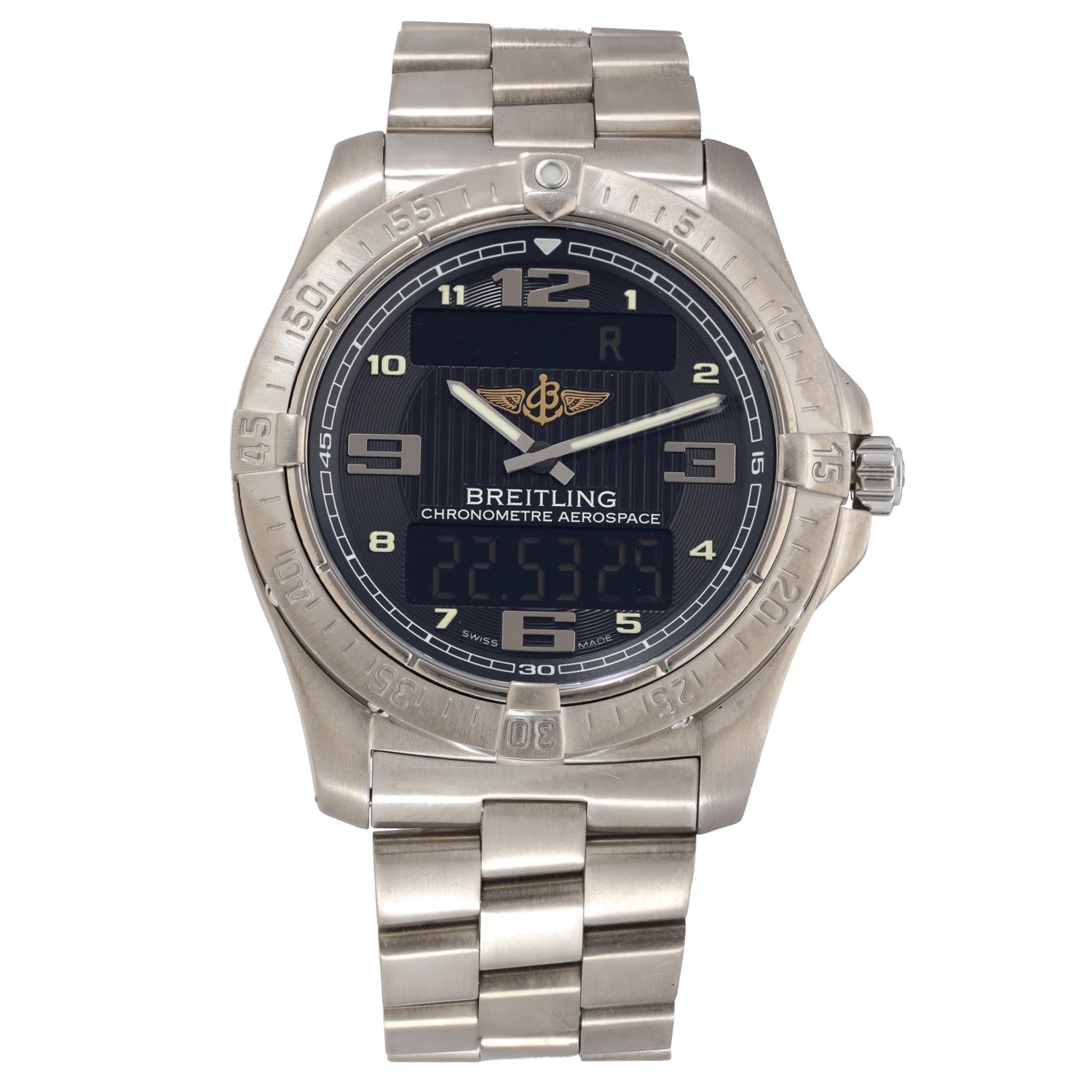 Breitling Aerospace E79362 41mm Titanium Watch – H&T