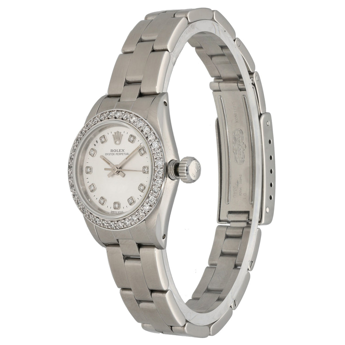 Rolex Oyster Perpetual 67180 24mm Stainless Steel Watch