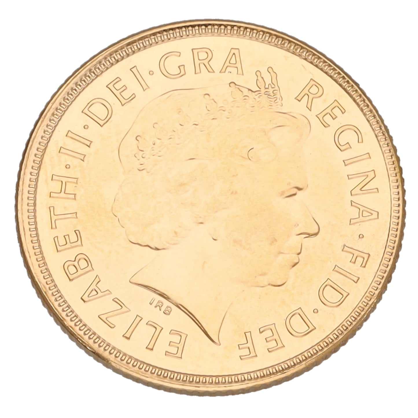 22ct Gold Queen Elizabeth II Full Sovereign Coin 2004