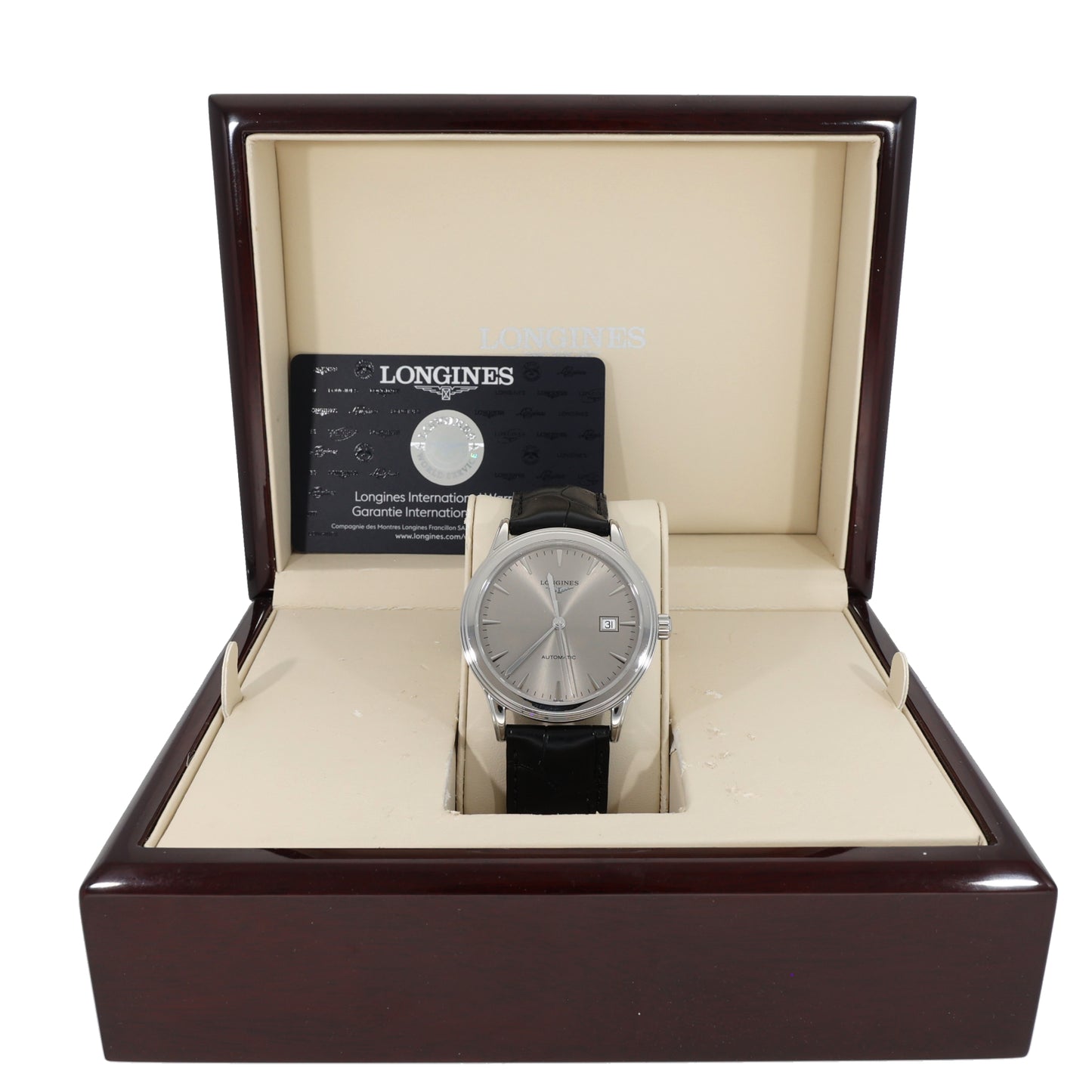 Longines Flagship L4.984.4 40mm Stainless Steel Watch