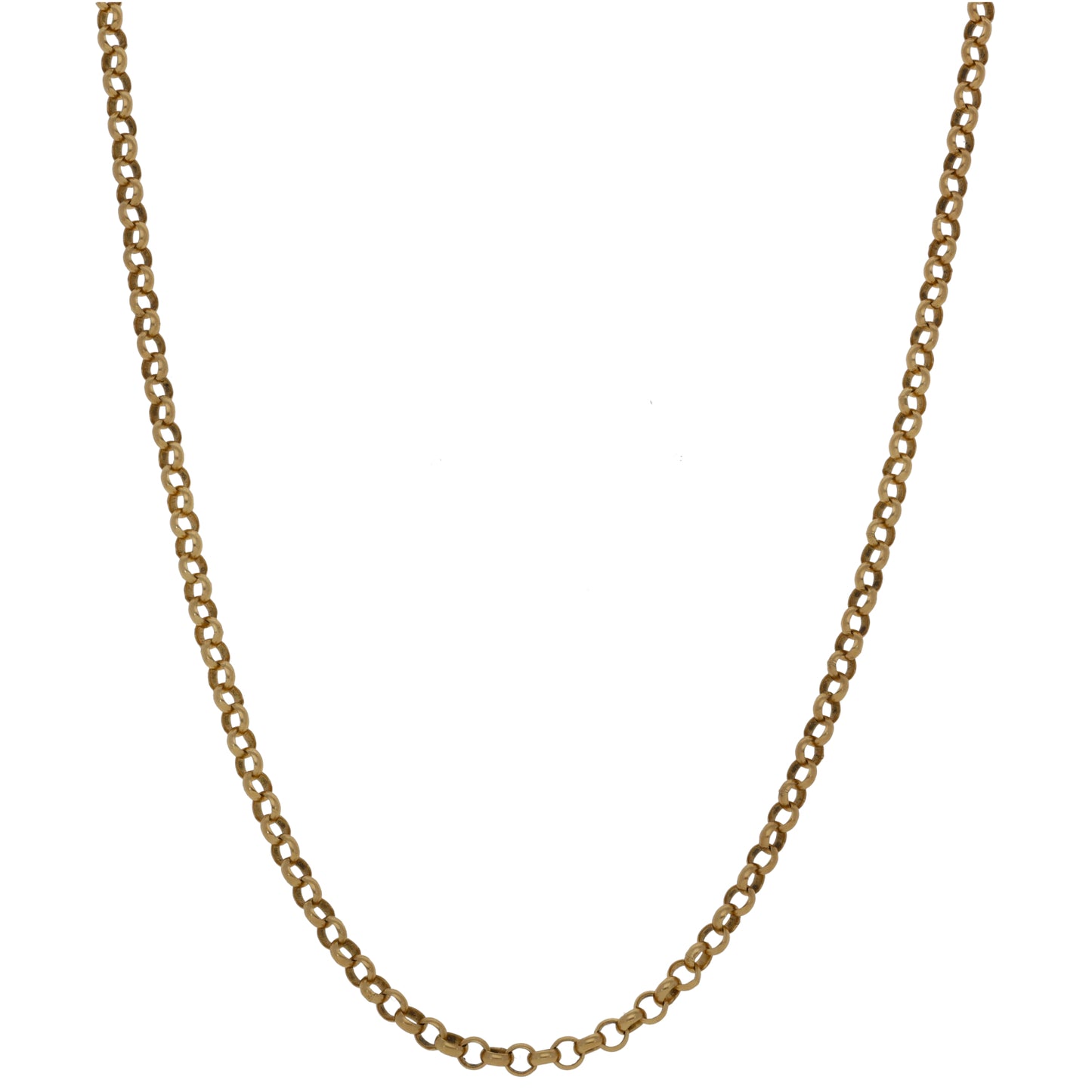 9ct Gold Belcher Chain 20"
