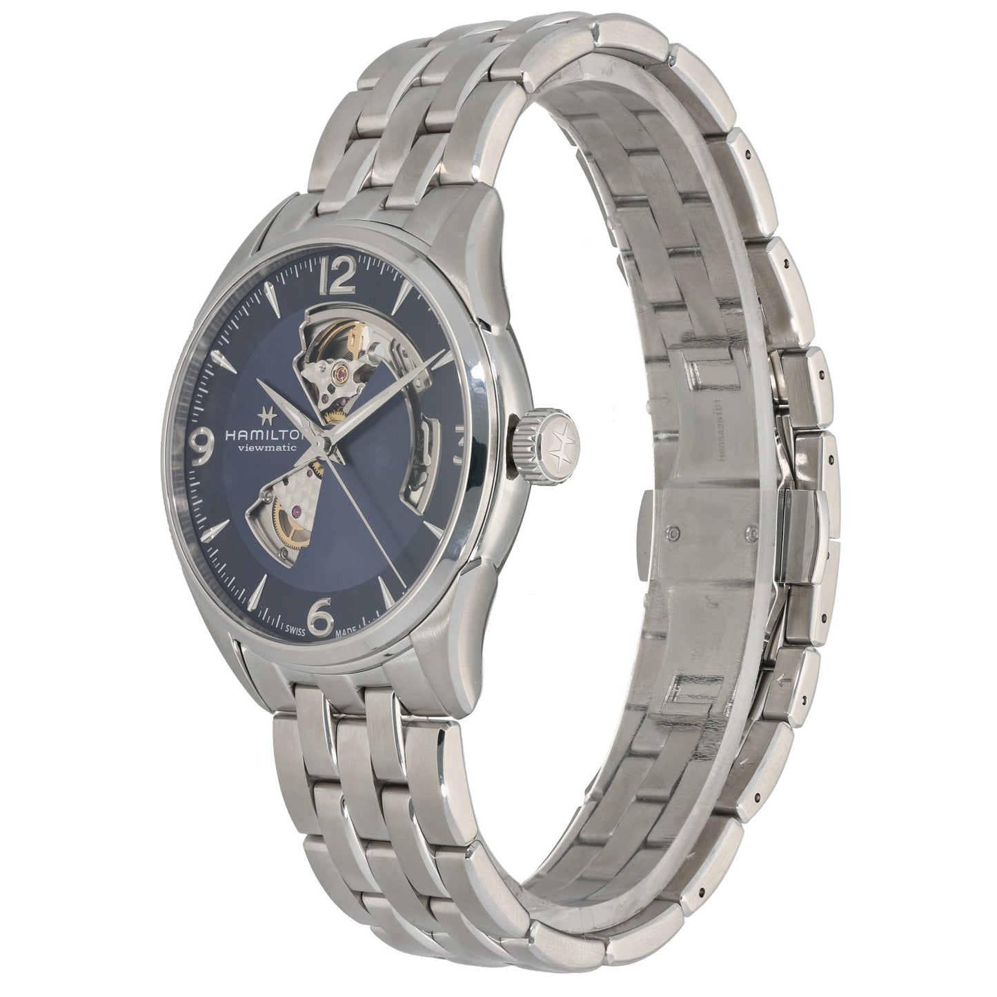 Hamilton Jazzmaster Open Heart H327050 41mm Stainless Steel Watch