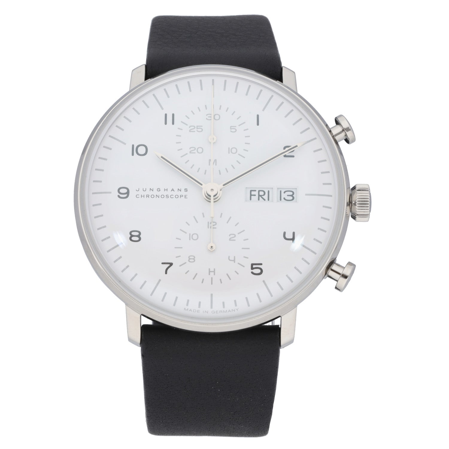 Ex Display Junghans Max Bill 363 2919.00 40mm Stainless Steel