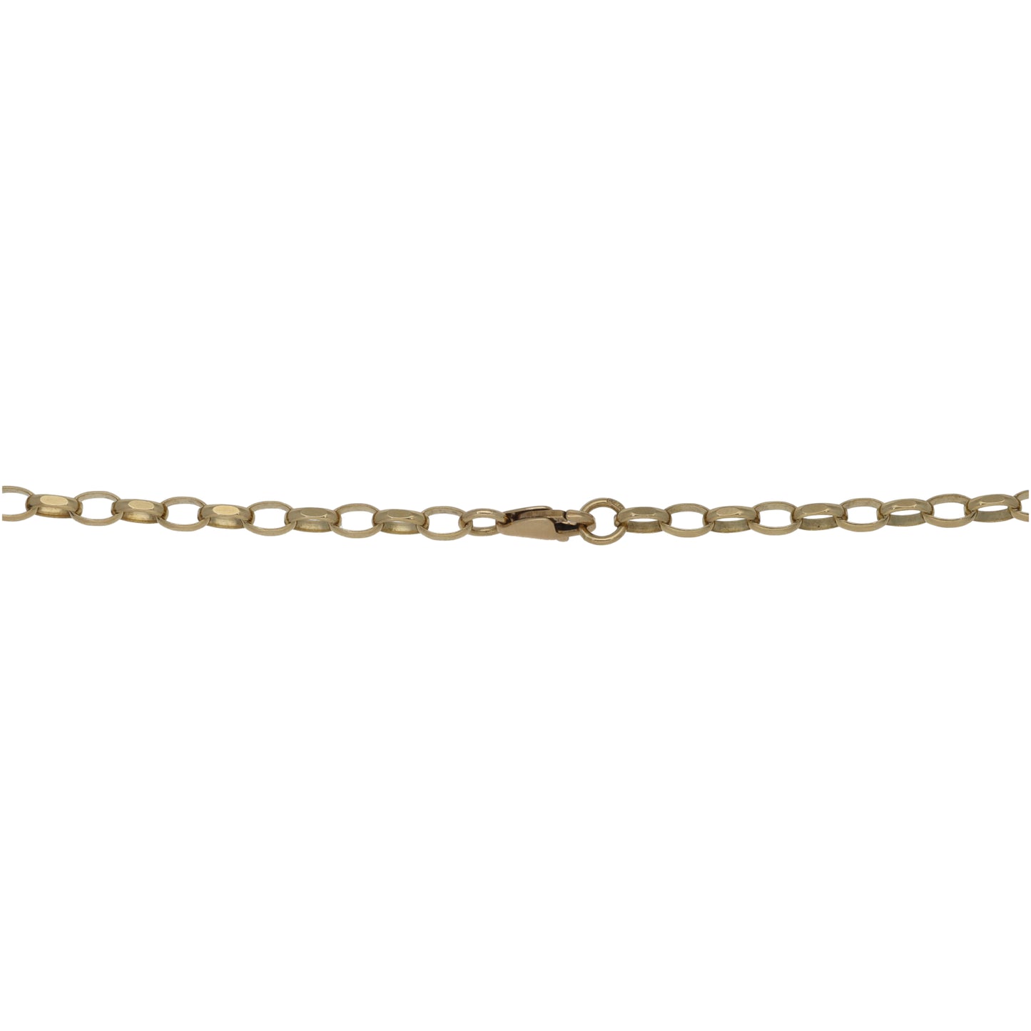 9ct Gold Belcher Chain 18"