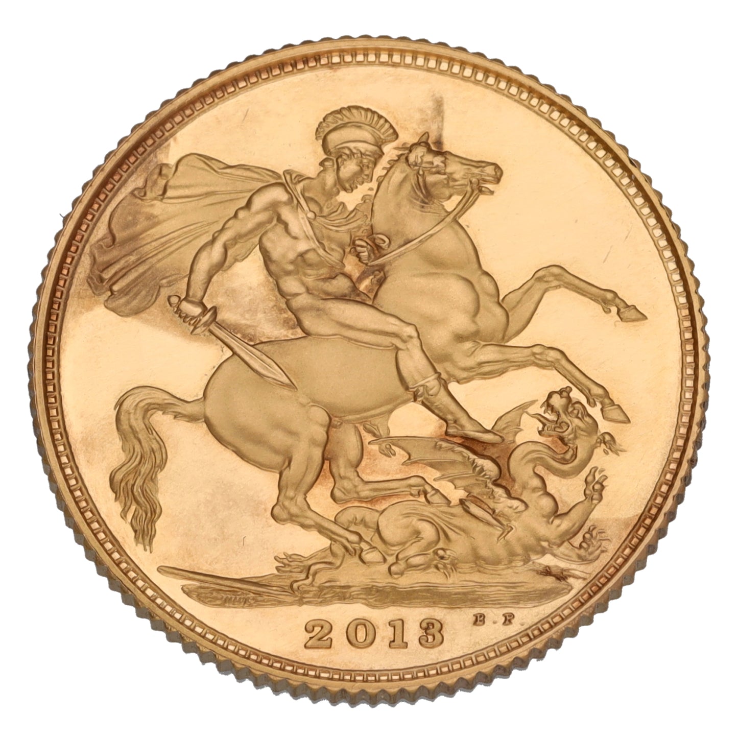 22ct Gold Queen Elizabeth II Full Sovereign Coin 2013