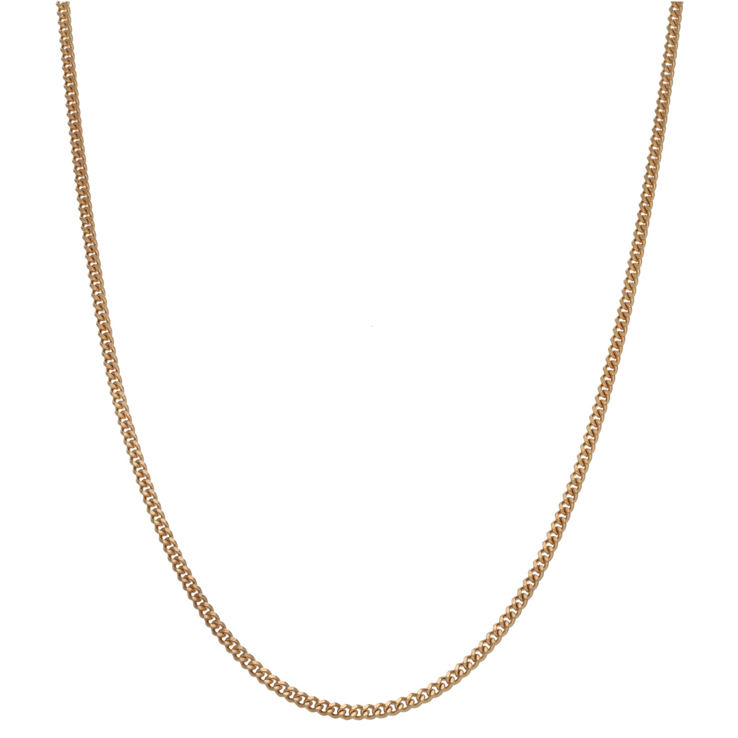 9ct Gold Curb Chain 24"