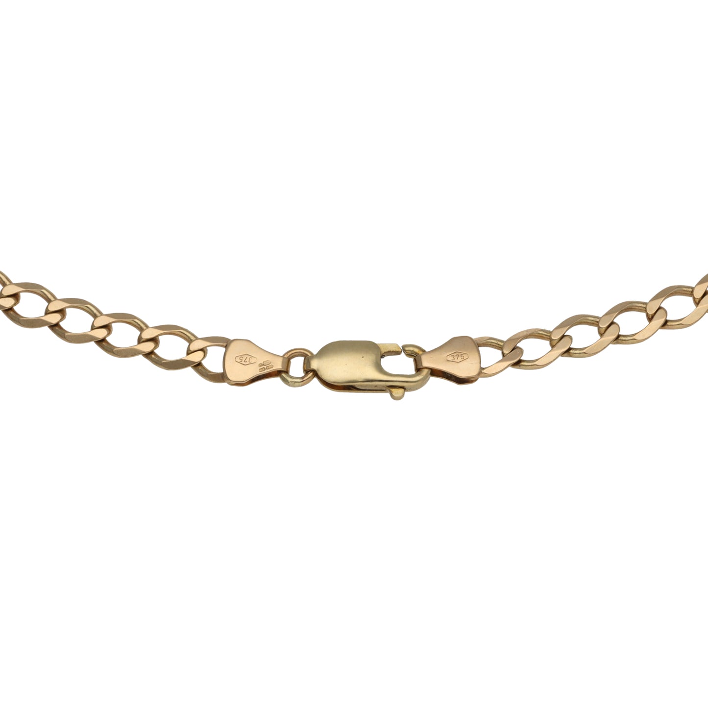 9ct Gold Curb Chain 20"