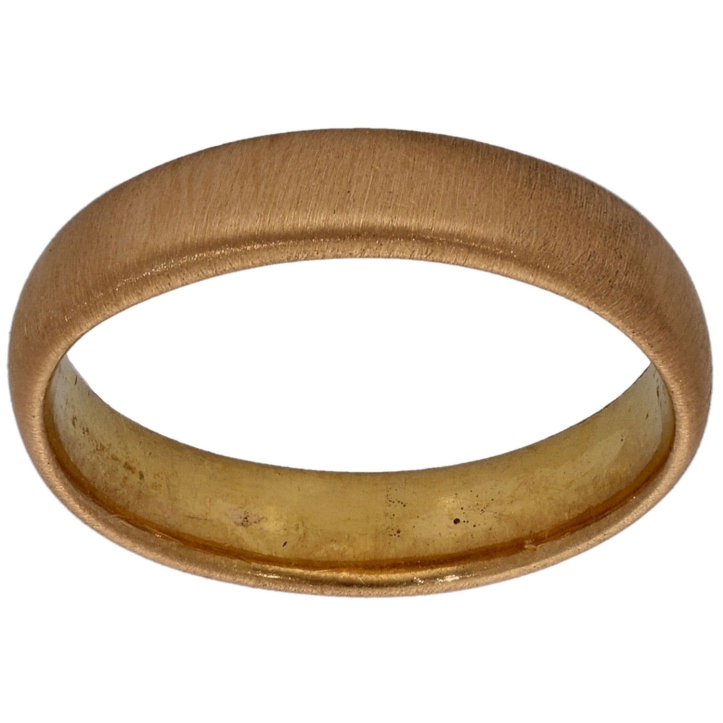 22ct Gold Plain Wedding Ring Size N