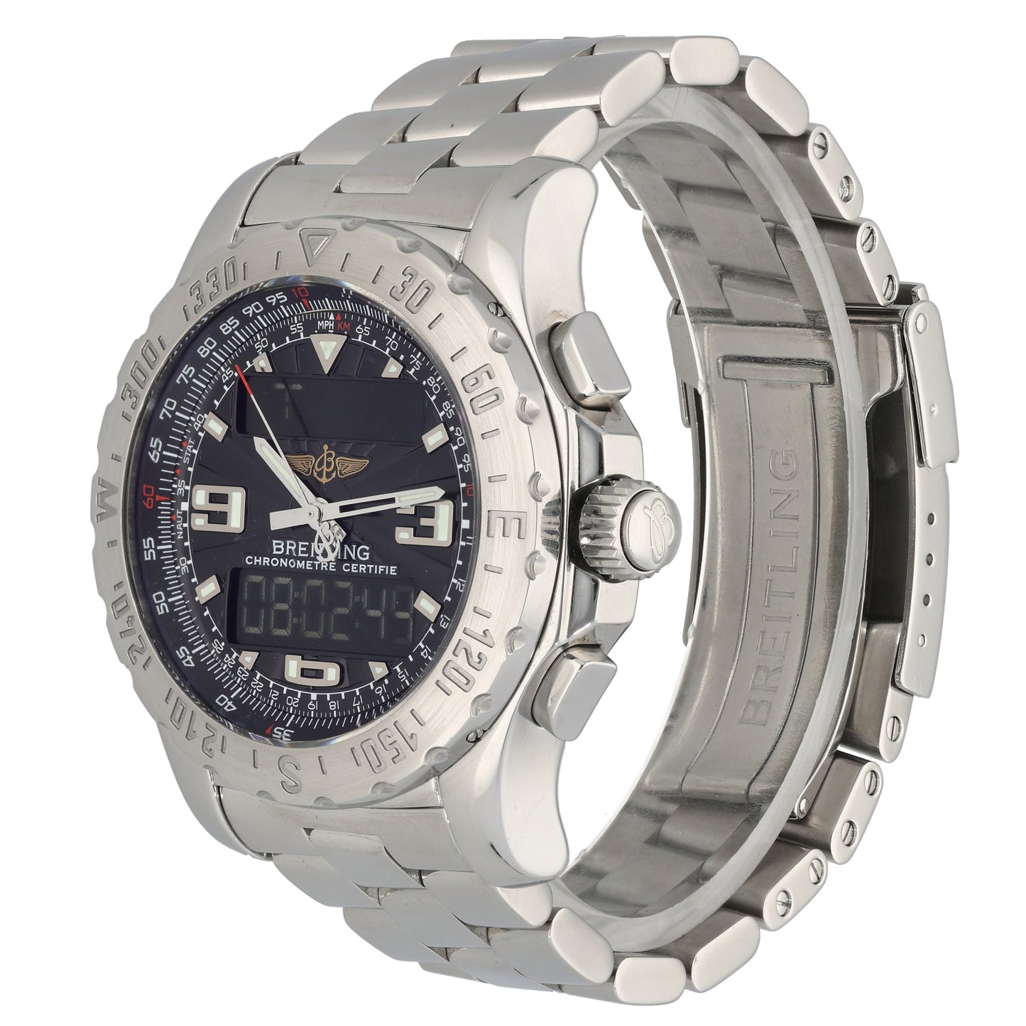 Breitling Airwolf A78363 44mm Stainless Steel Watch