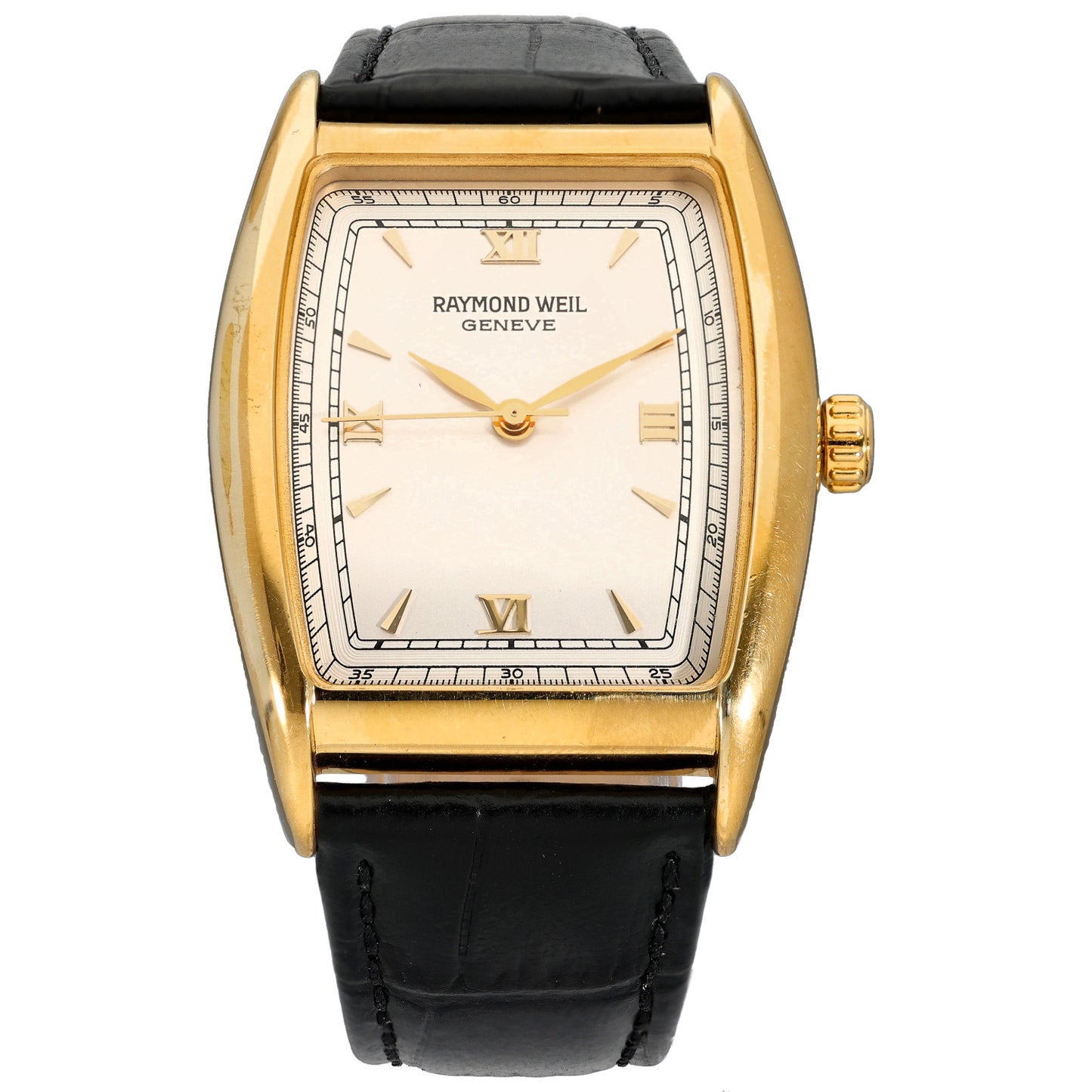 Raymond Weil Tradition Mecanique 2661 30mm Gold Plated Watch