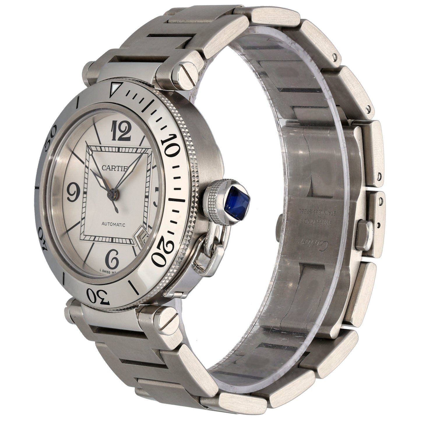 Cartier Pasha Seatimer 2790 40mm Stainless Steel Watch