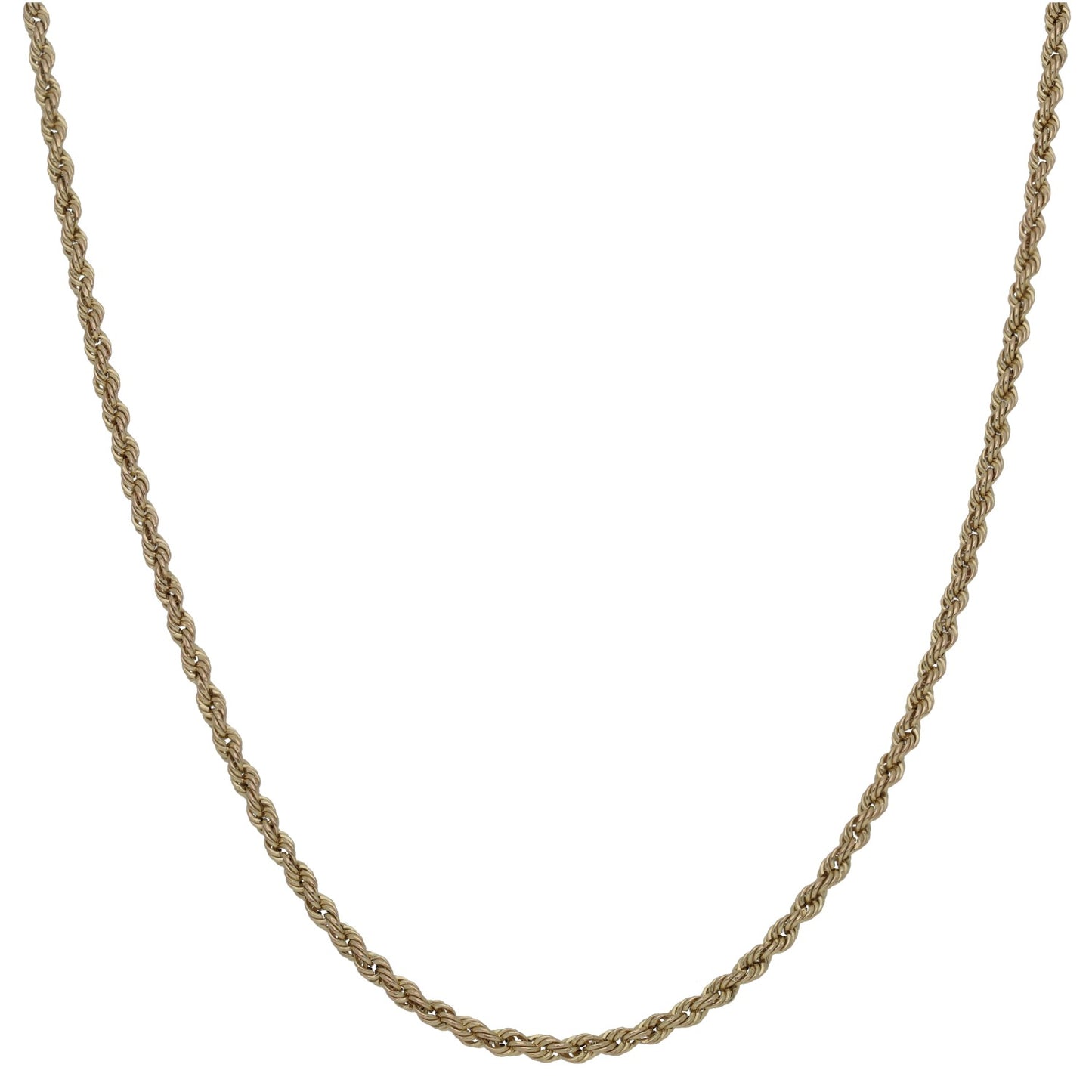 9ct Gold Rope Chain 18"