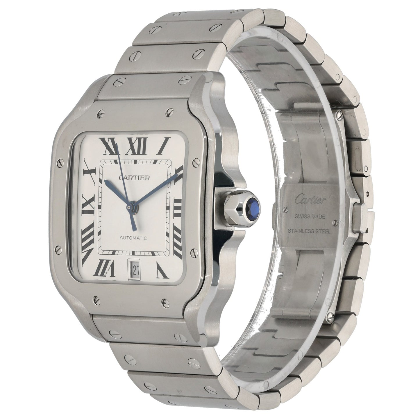 Cartier Santos WSSA0018 39.8mm Stainless Steel Watch