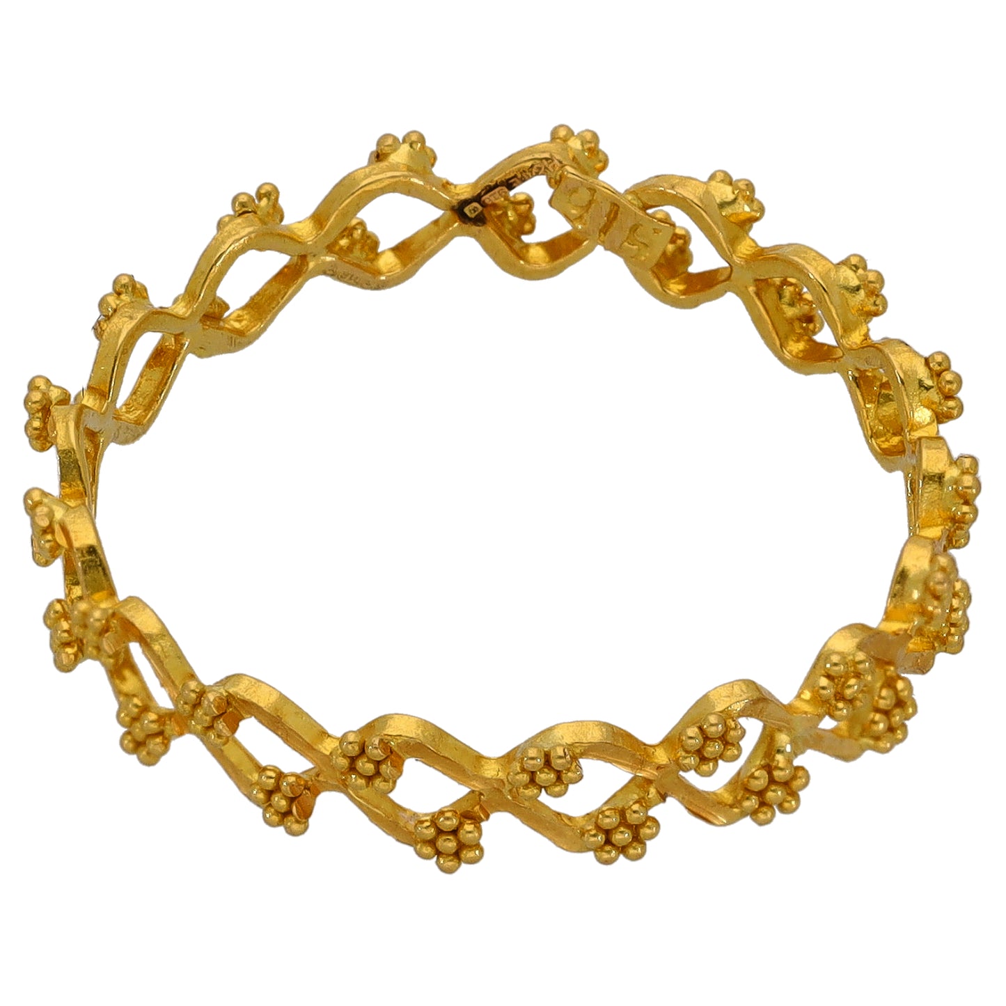 22ct Gold Alternative Ring Size T