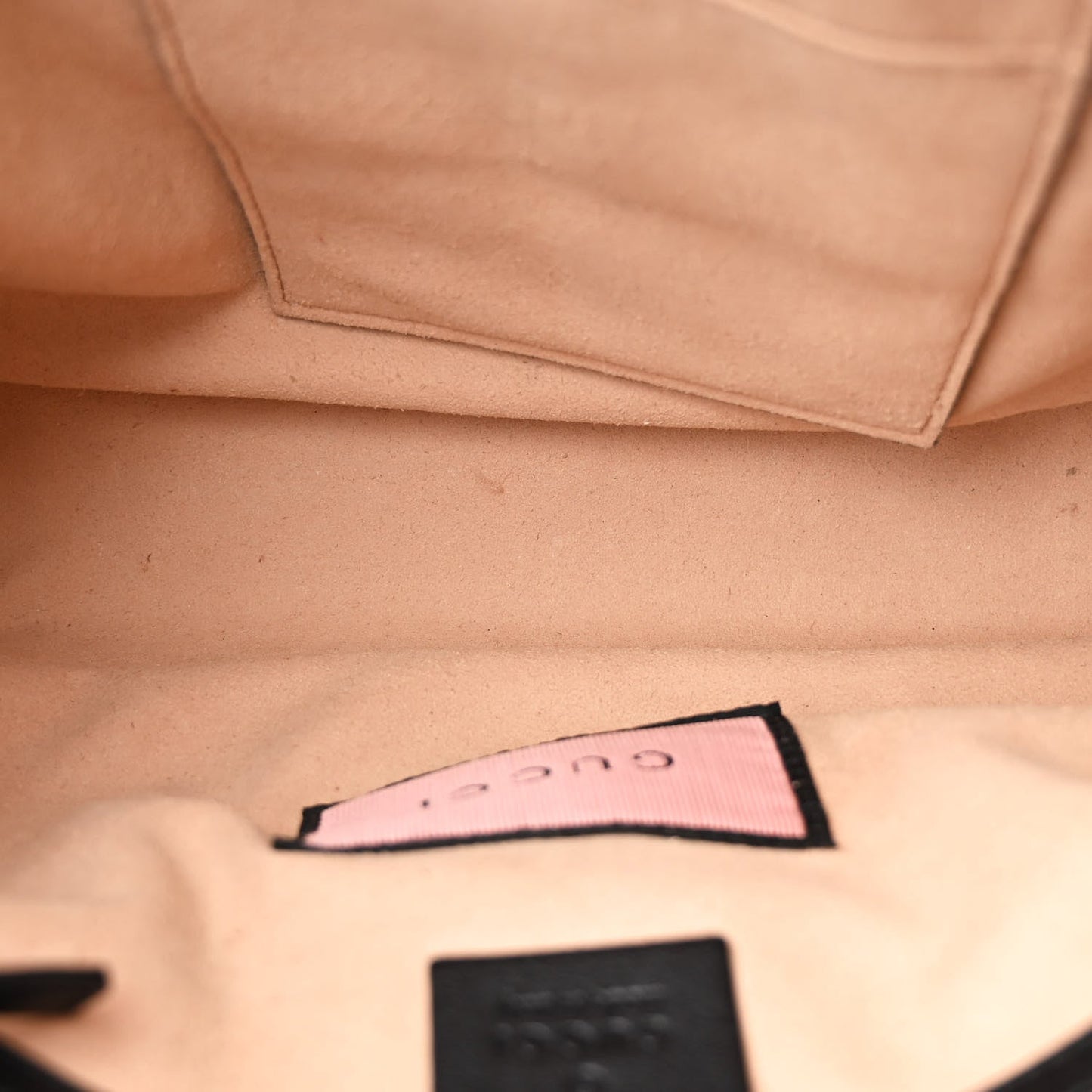 Gucci GG Marmont GucciGhost Calfskin Matelasse Leather Bag - Black