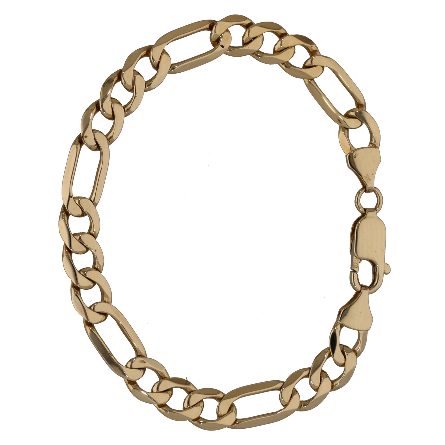 9ct Gold Figaro Bracelet
