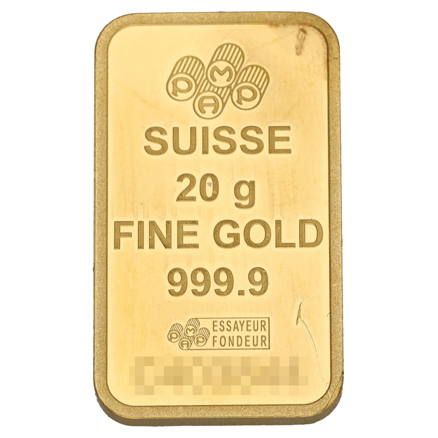 24ct 20g Gold Bar