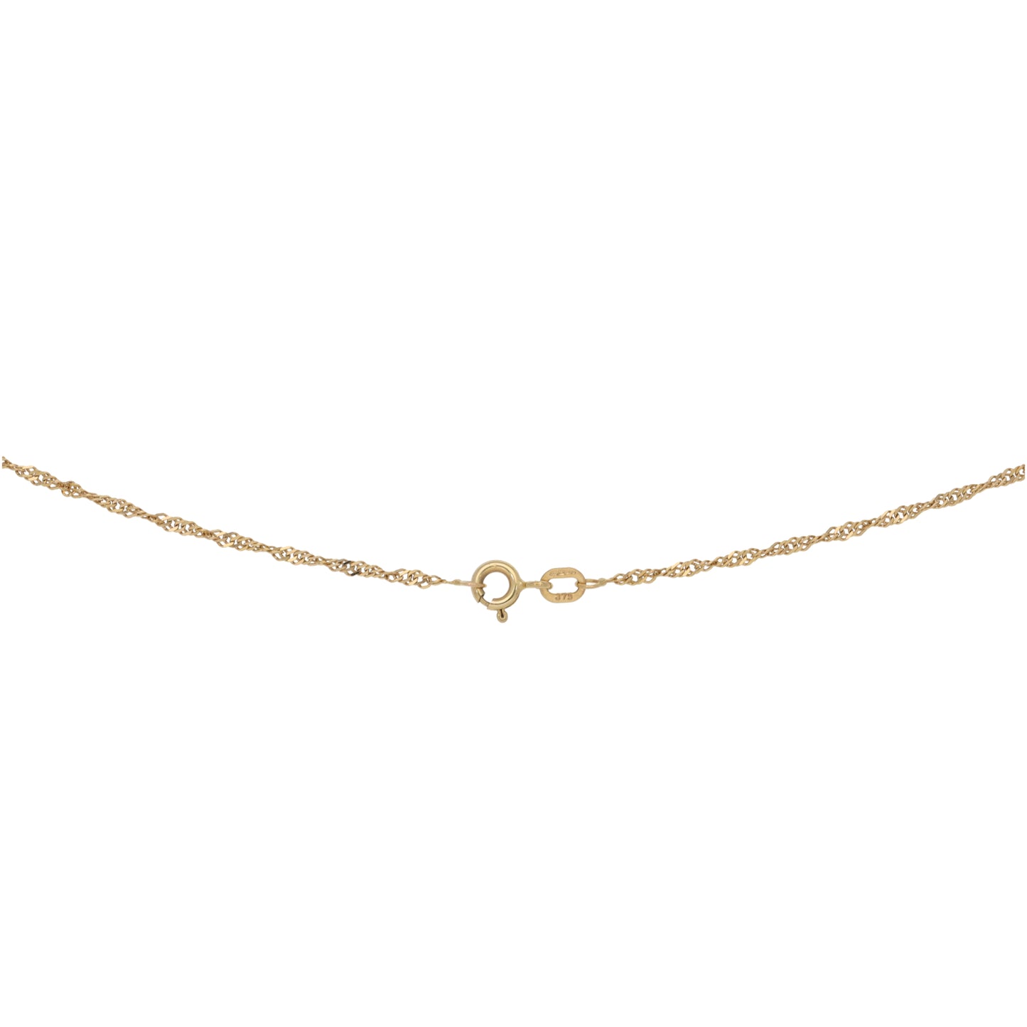 9ct Gold Fancy Necklace 20"