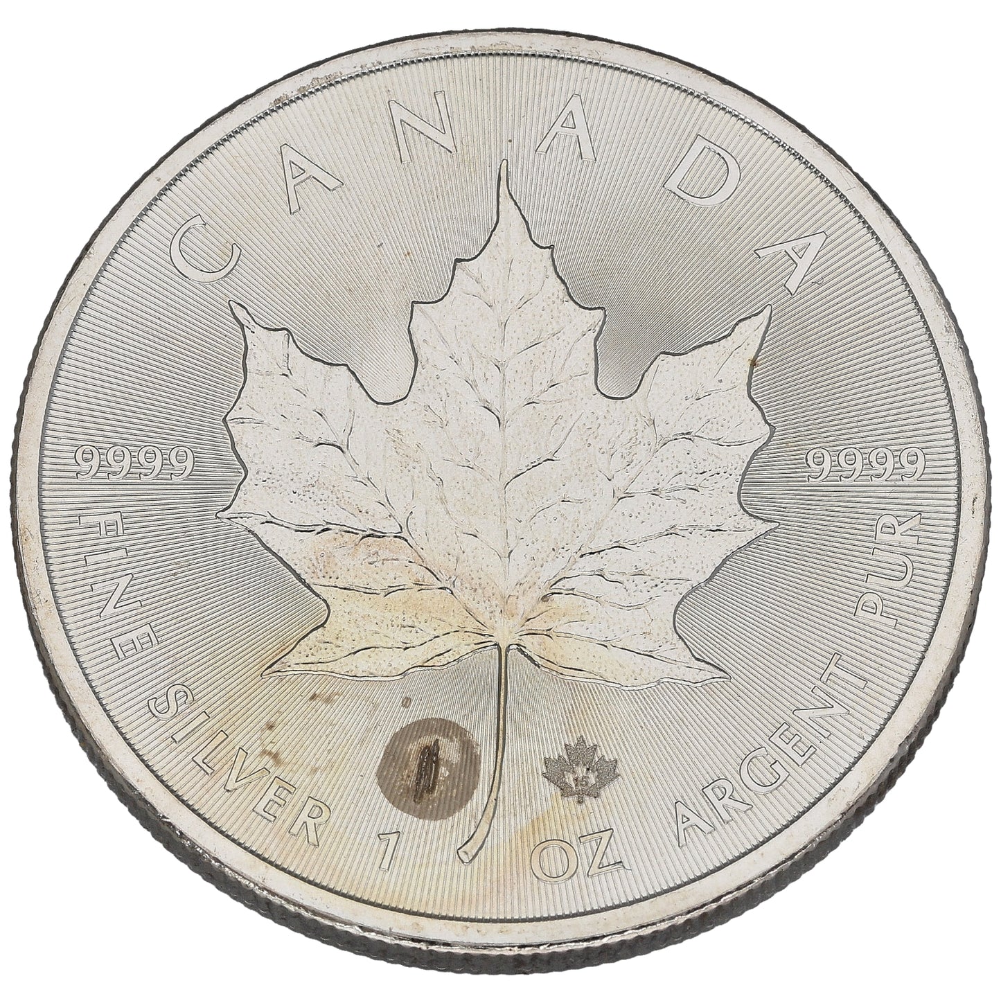 Fine Silver Canada Maple 1 OZ Coin 2015