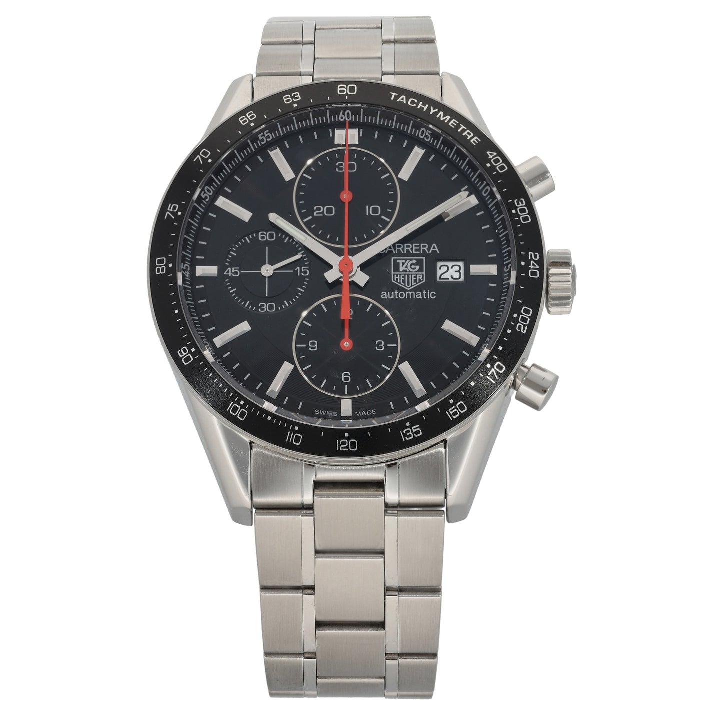 Tag Heuer Carrera CV2014-2 41mm Stainless Steel Watch