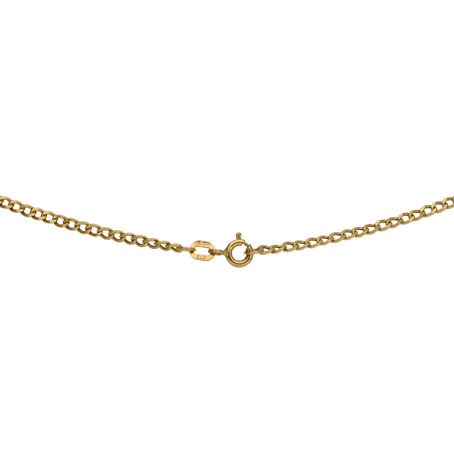 9ct Gold Curb Chain 24"