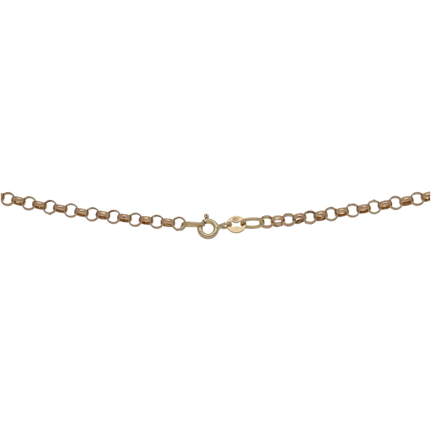 9ct Gold Belcher Chain 20"