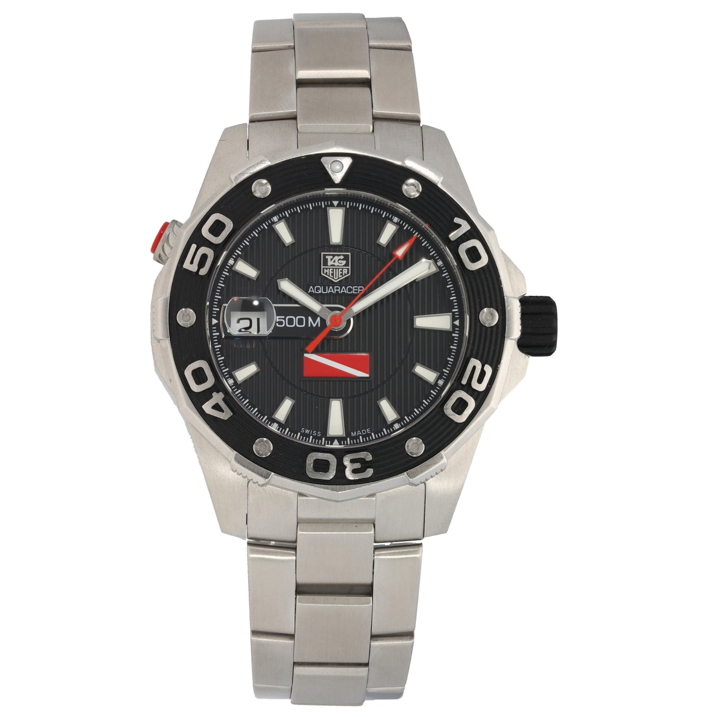 Tag Heuer Aquaracer WAJ211A 43mm Stainless Steel Watch