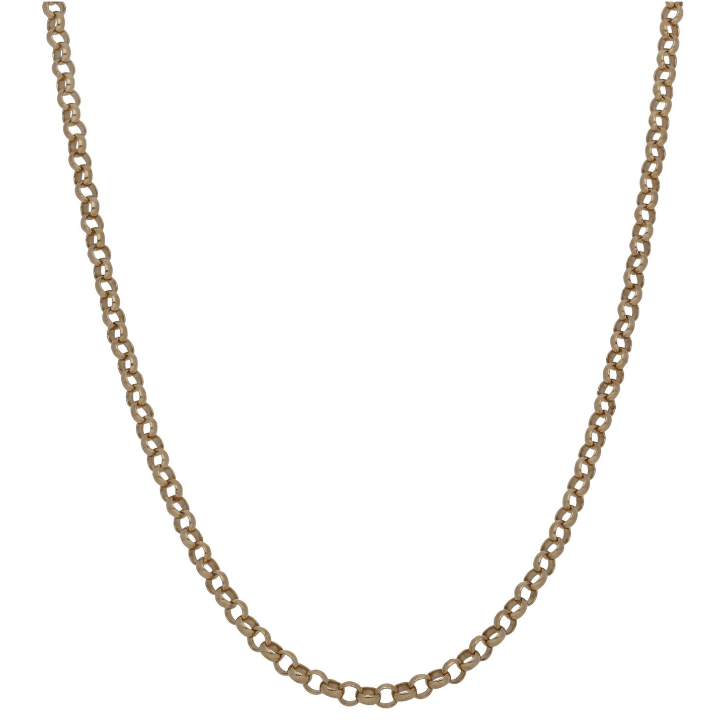 9ct Gold Belcher Chain 20"