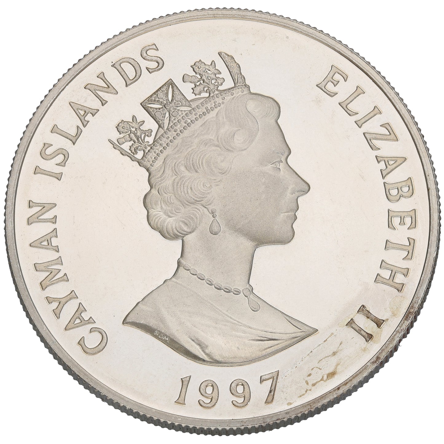 Sterling Silver Elizabeth & Phillip 50th Wedding Anniversary Two Dollars Coin 1997