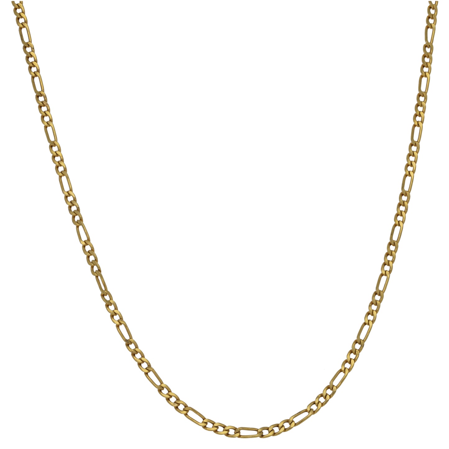 9ct Gold Figaro Chain 20"