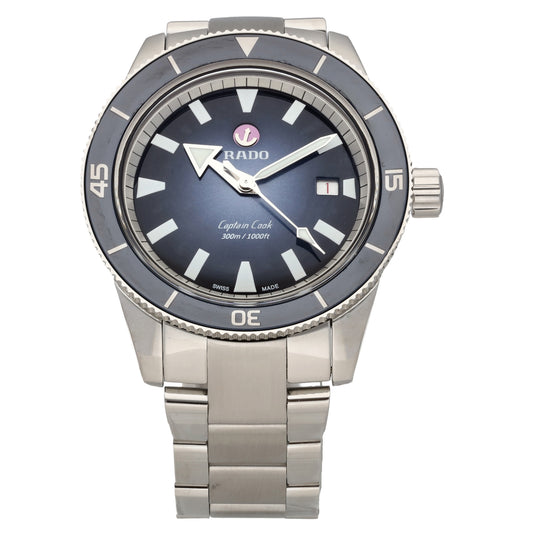 Rado Captain Cook 763.6105.3 42mm Stainless Steel Watch