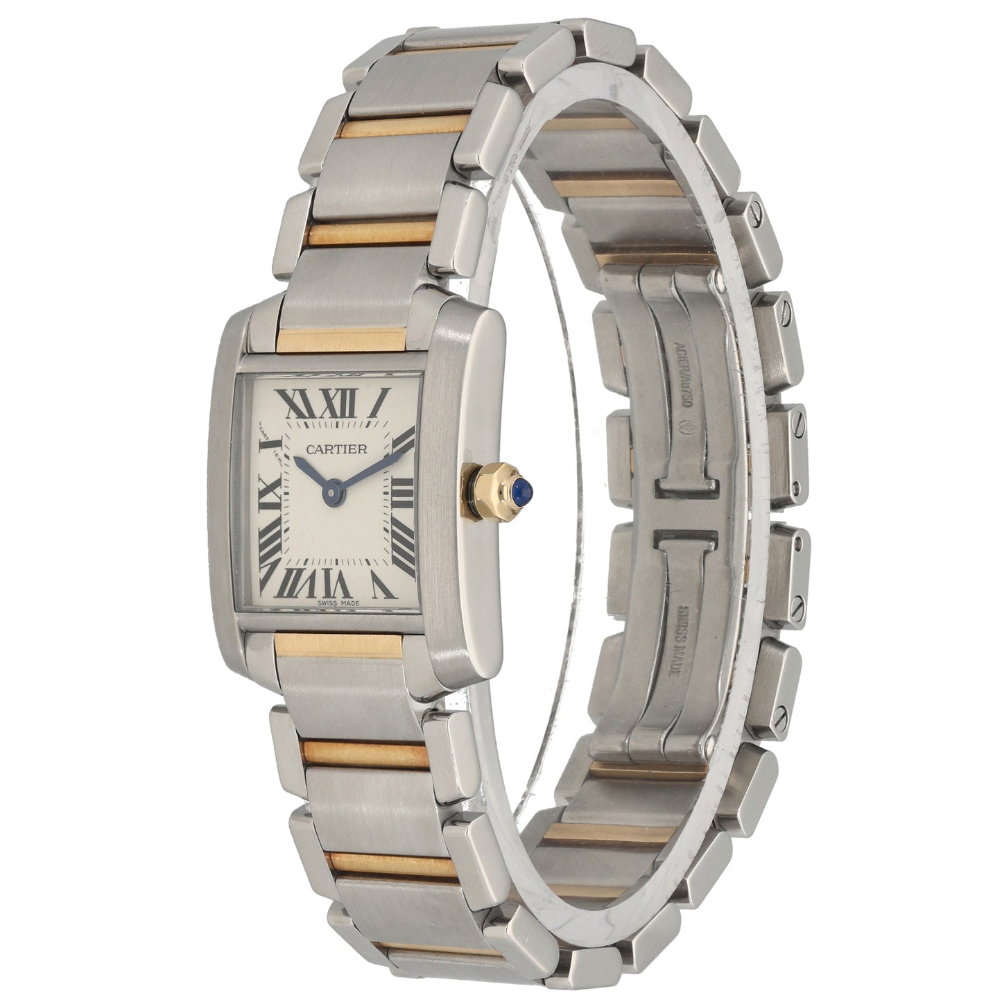 Cartier Tank Francaise 2384 20mm Bi-Colour Watch