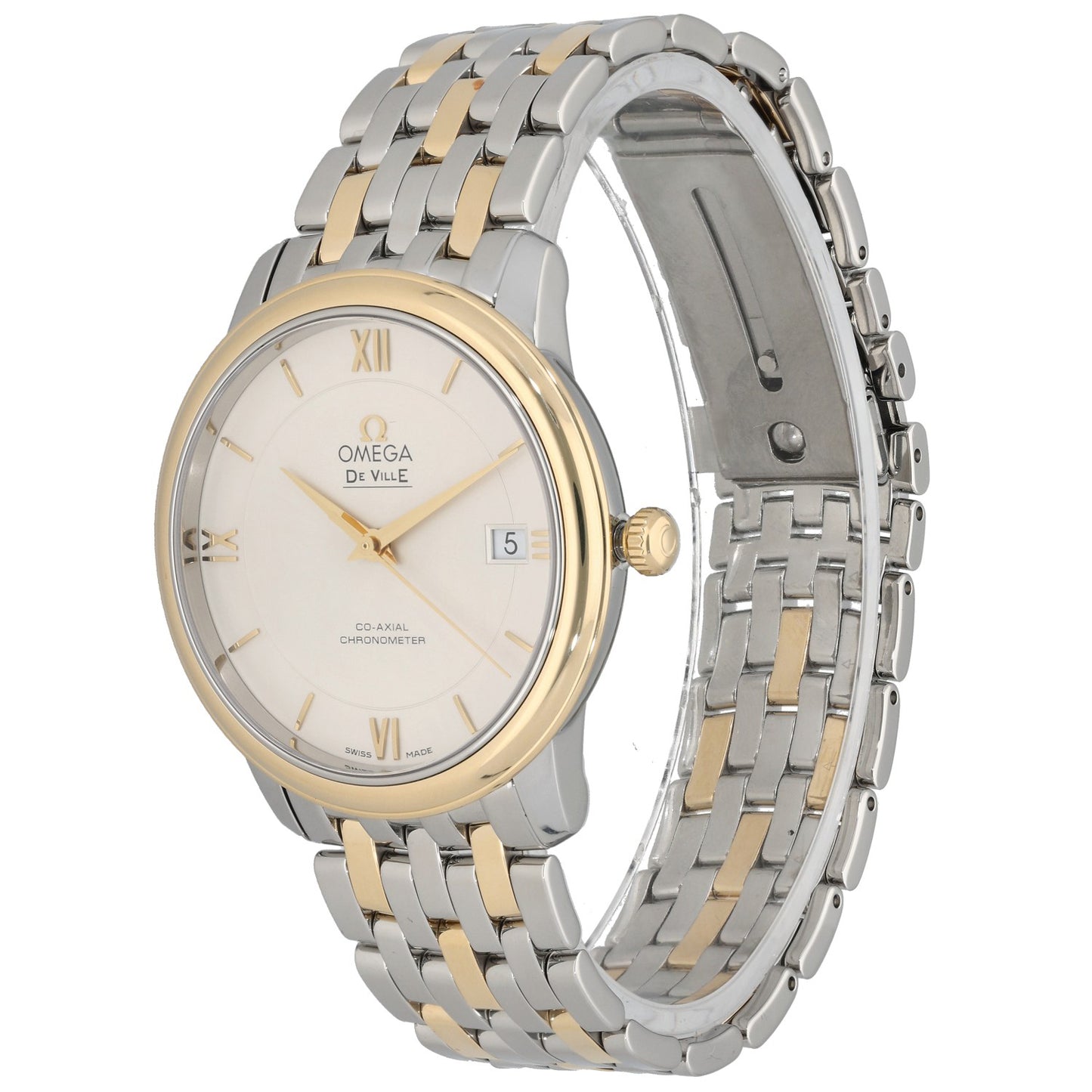 Omega De Ville Prestige 424.20.37.20.02.001 36.8mm Bi-Colour Watch