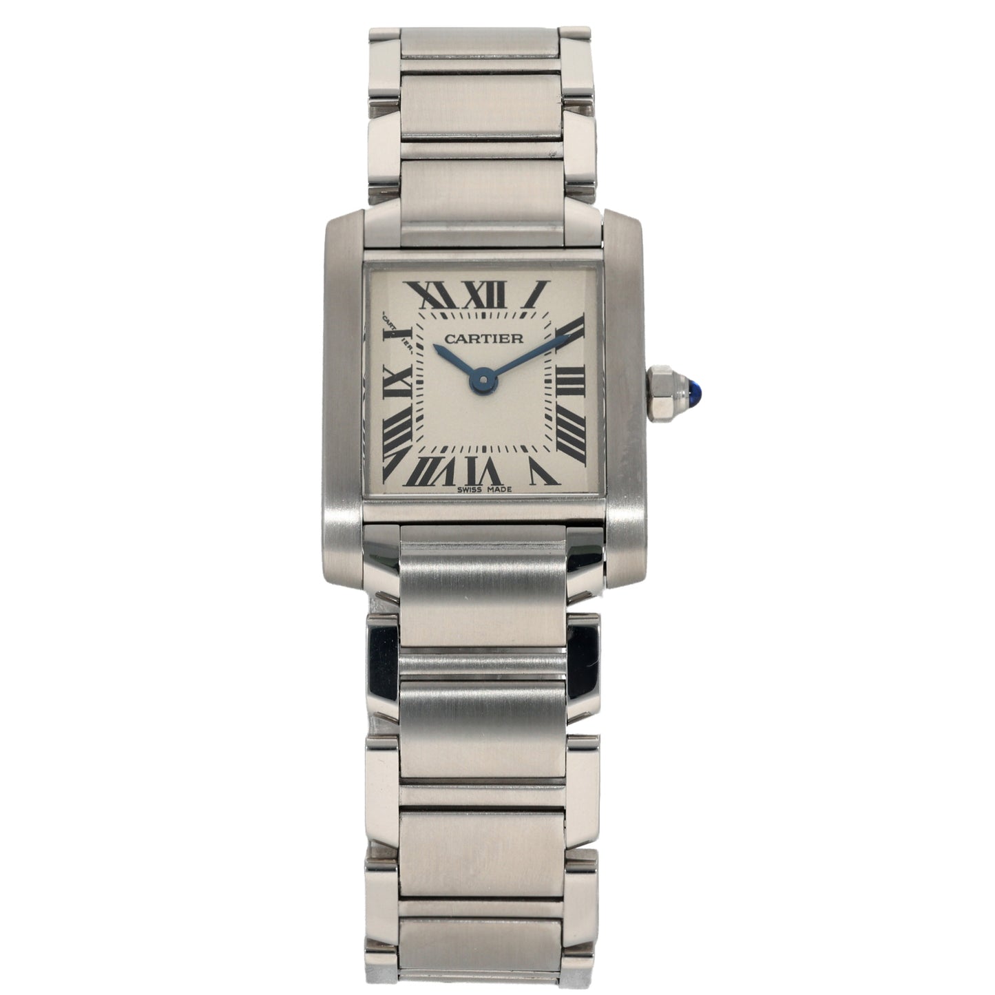 Cartier Tank Francaise 2384 20mm Stainless Steel Watch