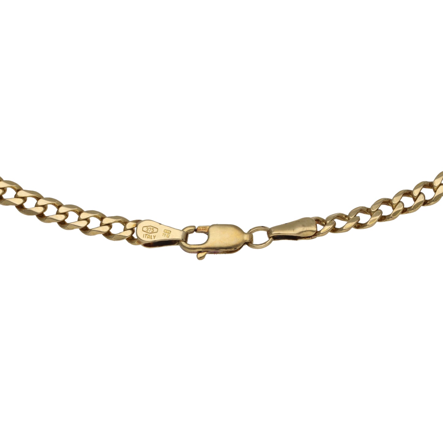 9ct Gold Curb Chain 24"