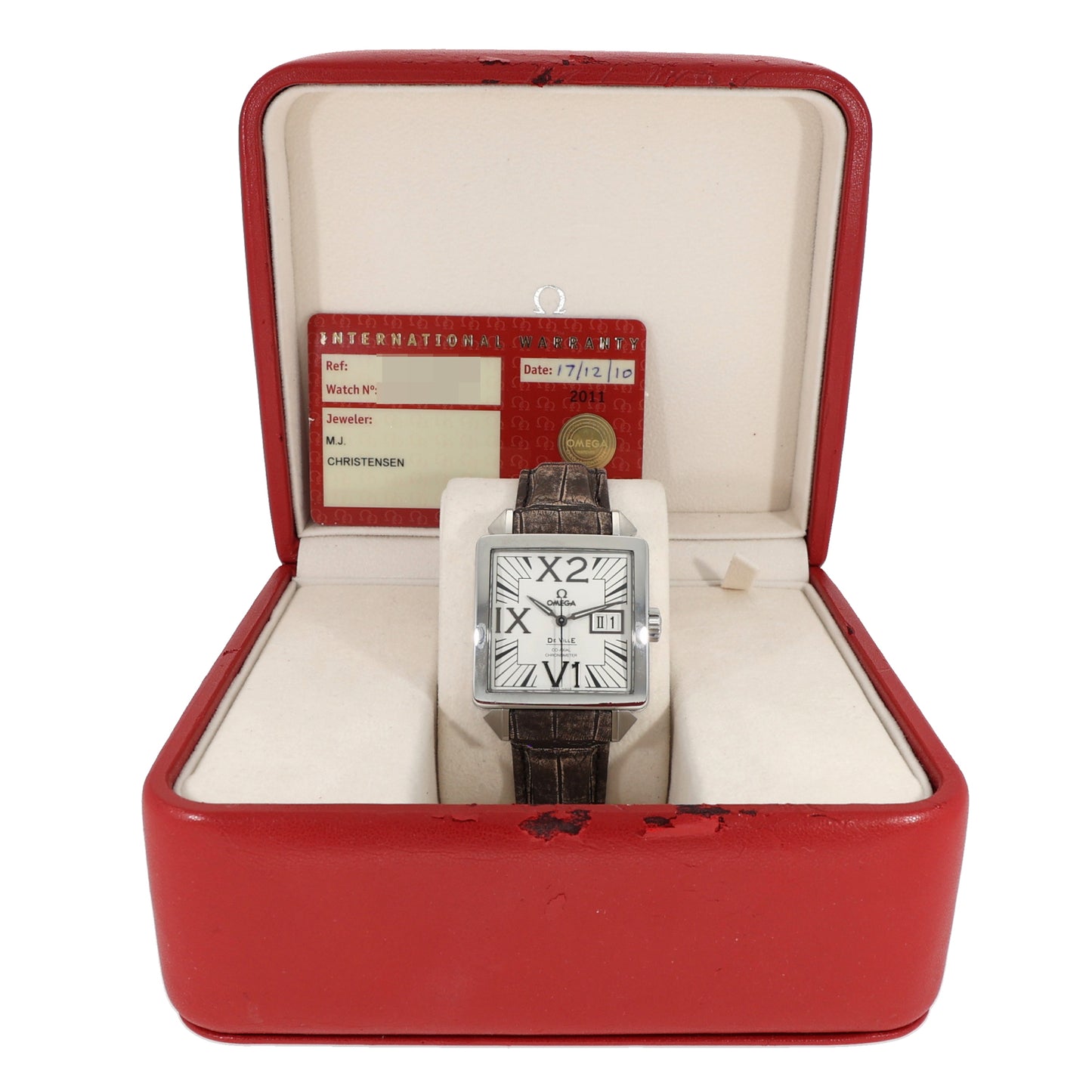 Omega De Ville X2 7813.30.39 35mm Stainless Steel Watch