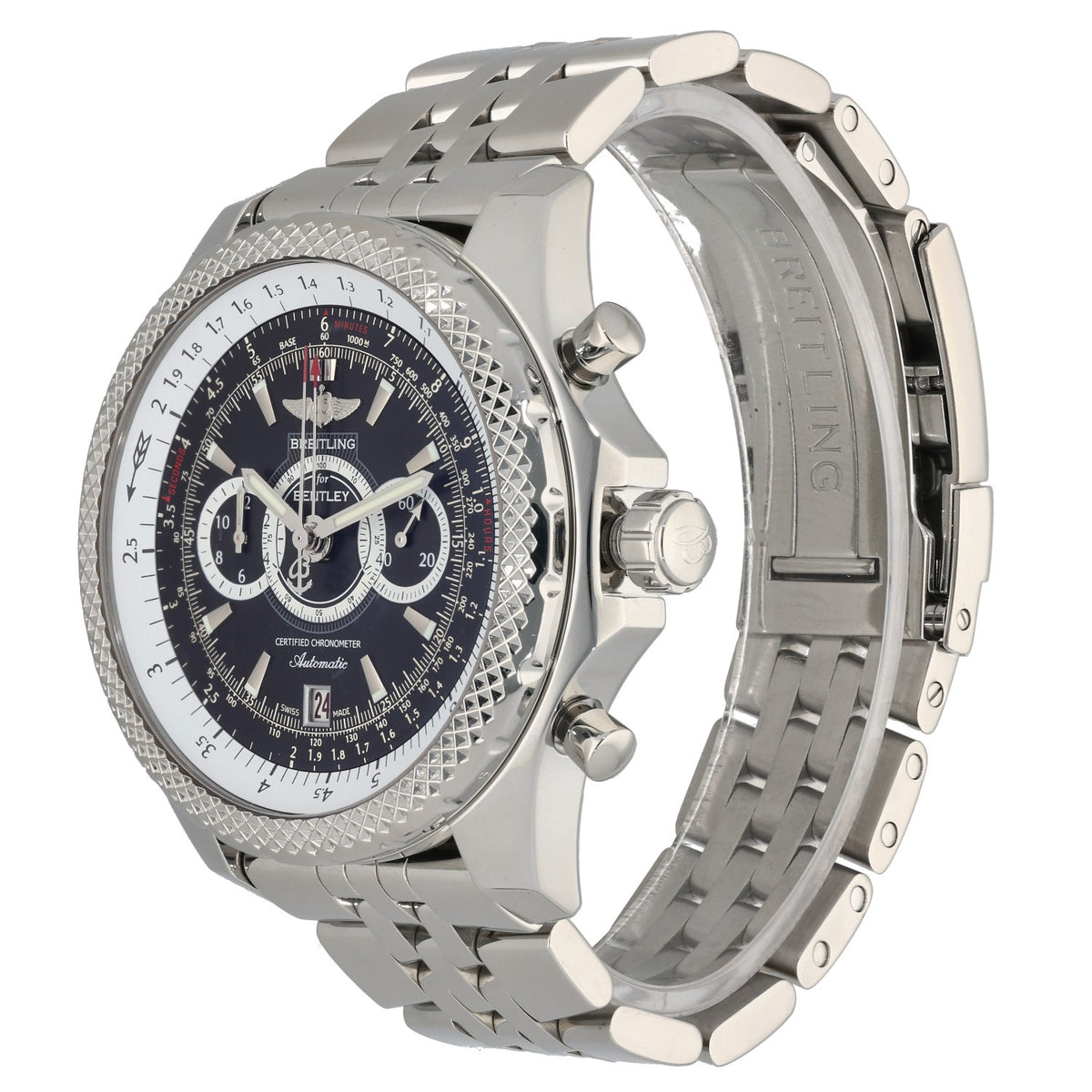 Breitling Bentley Supersports Chronograph A26364 49mm Stainless Steel Watch