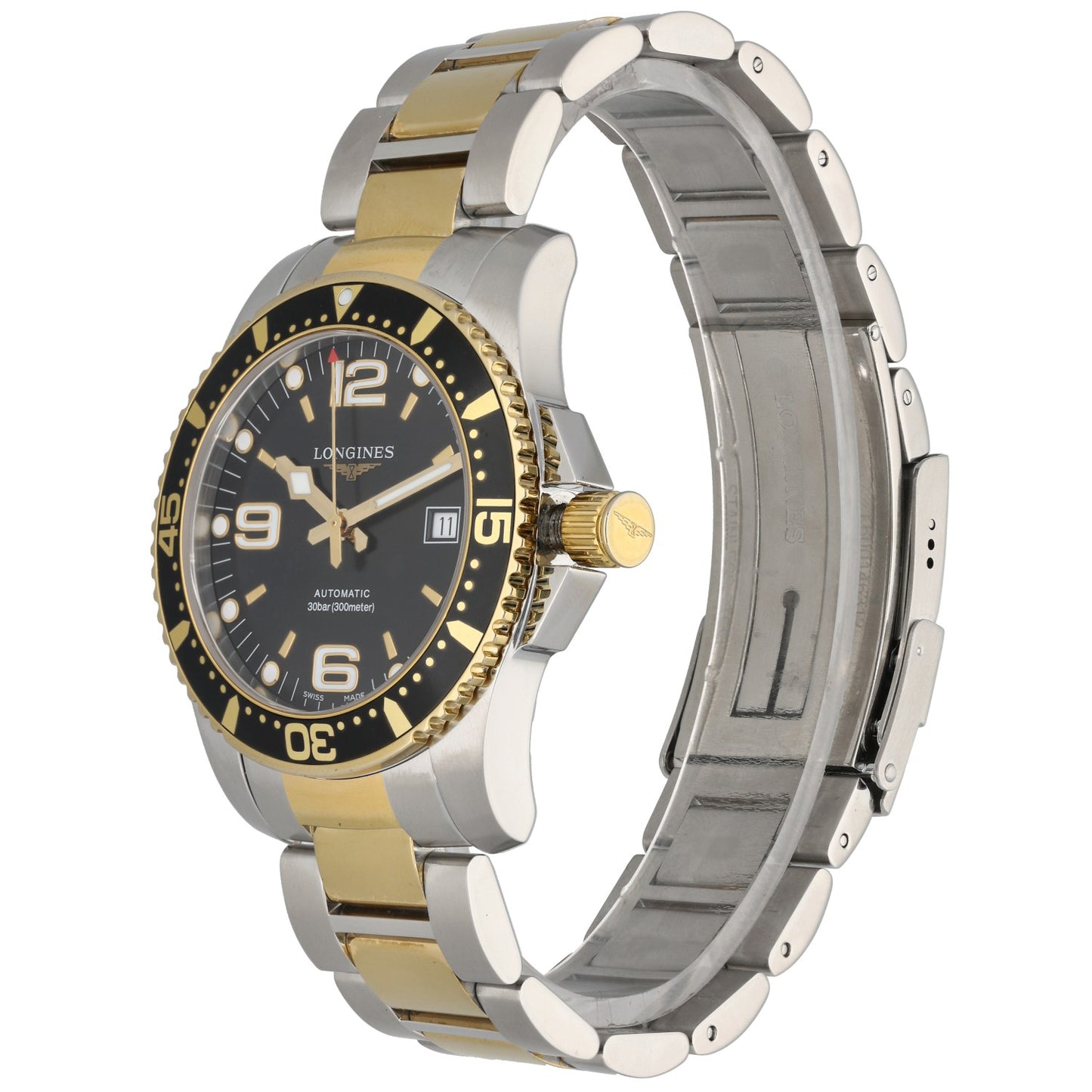 Longines Hydro Conquest L3.742.3 41mm Bi-Colour Watch