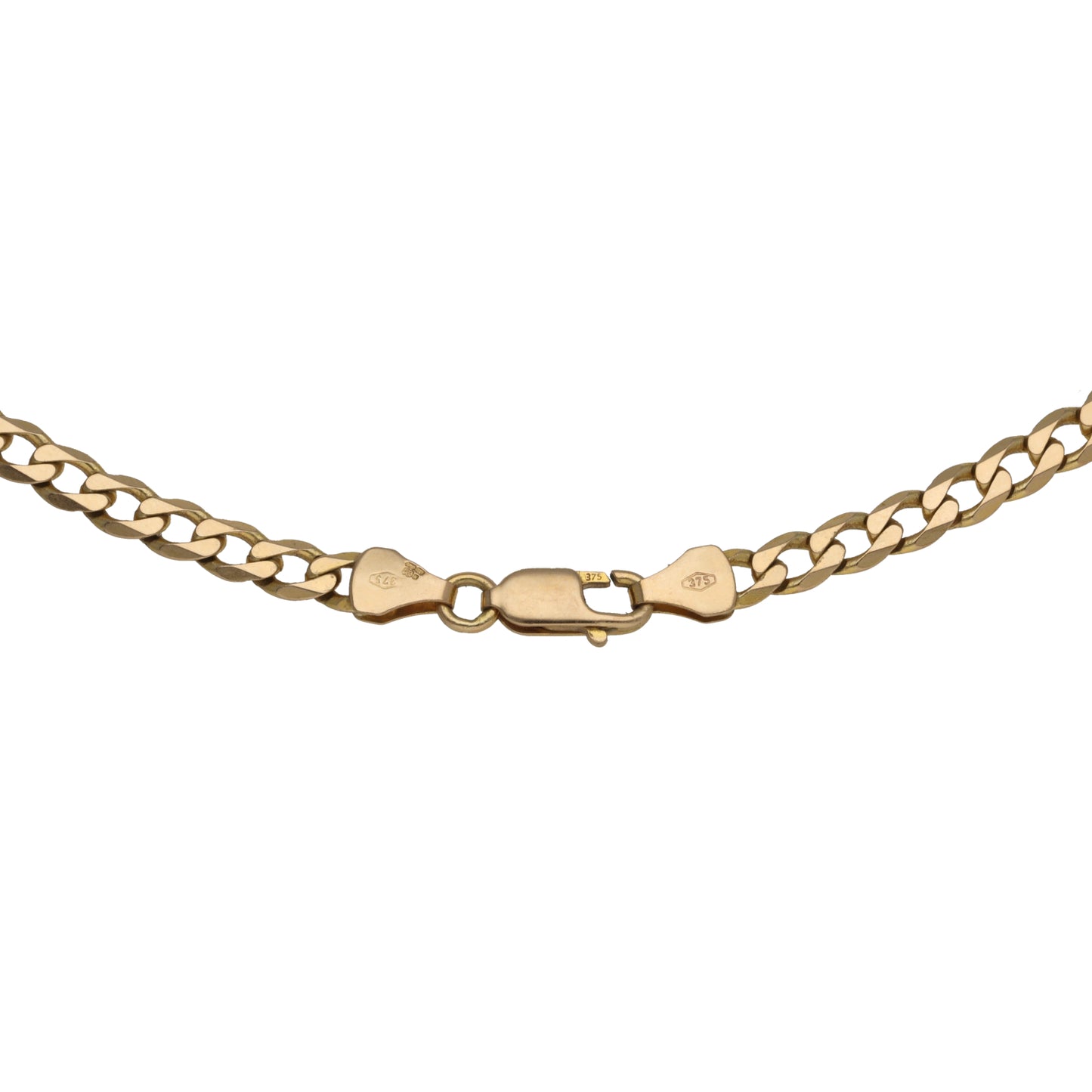 9ct Gold Curb Chain 20"