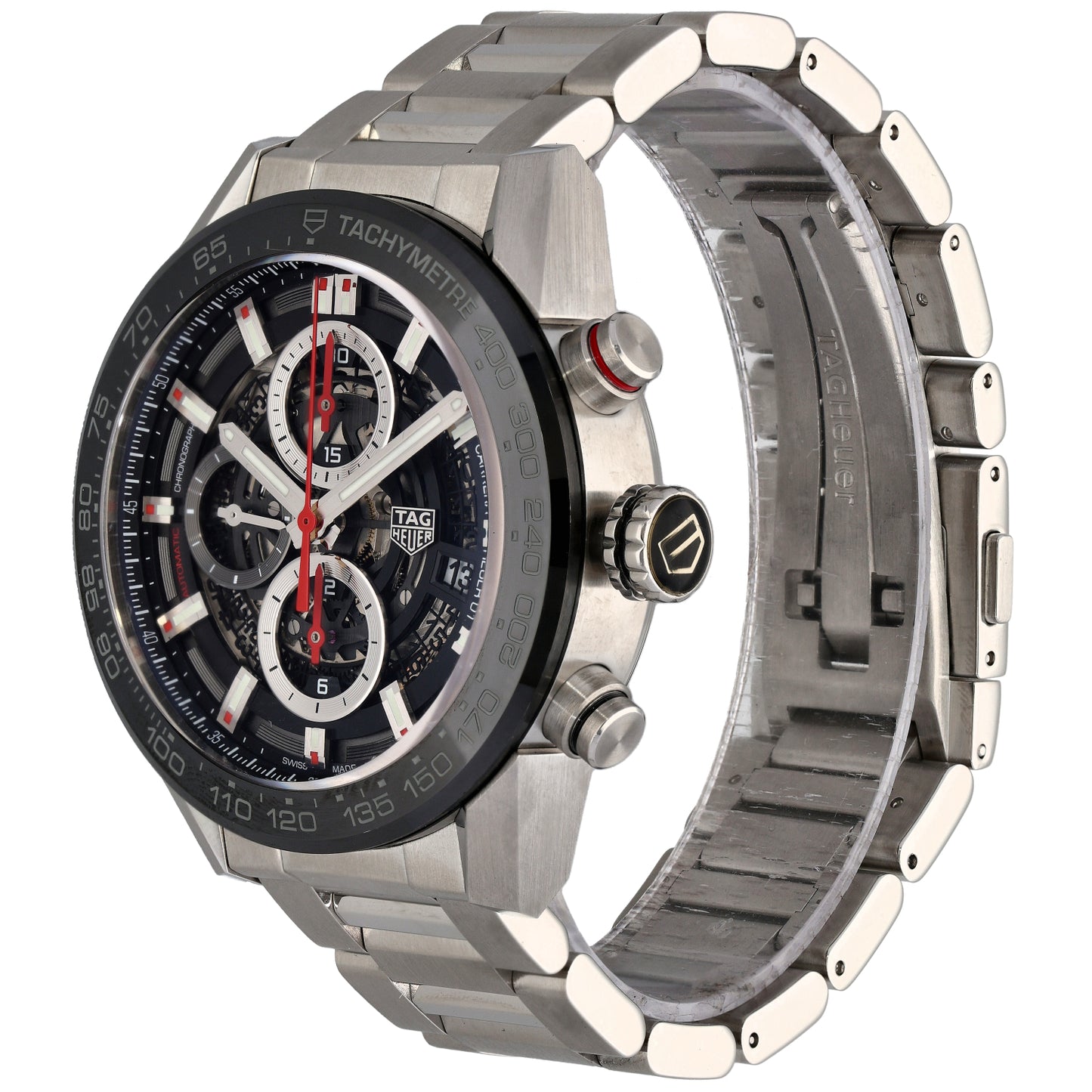 Tag Heuer Carrera CAR201V 43mm Stainless Steel Watch