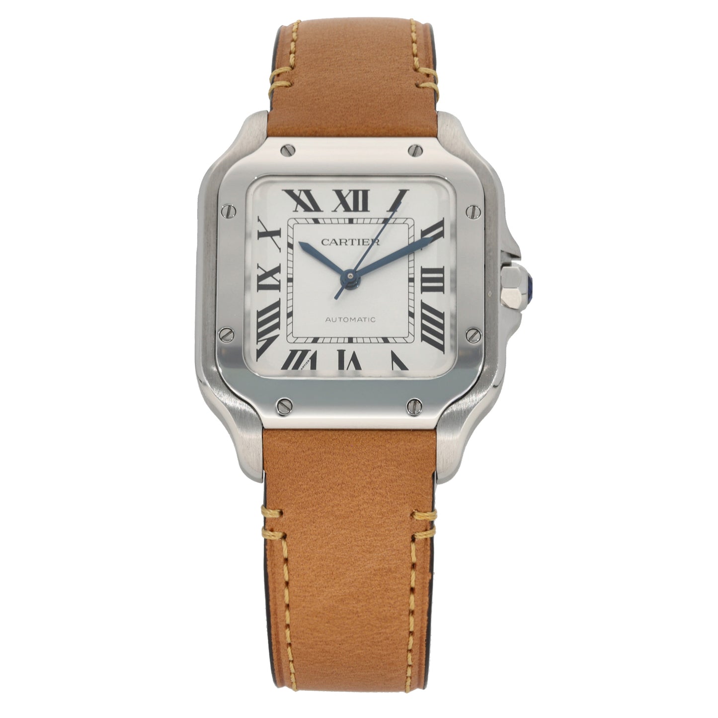 Cartier Santos De Cartier WSSA0029 35mm Stainless Steel Watch